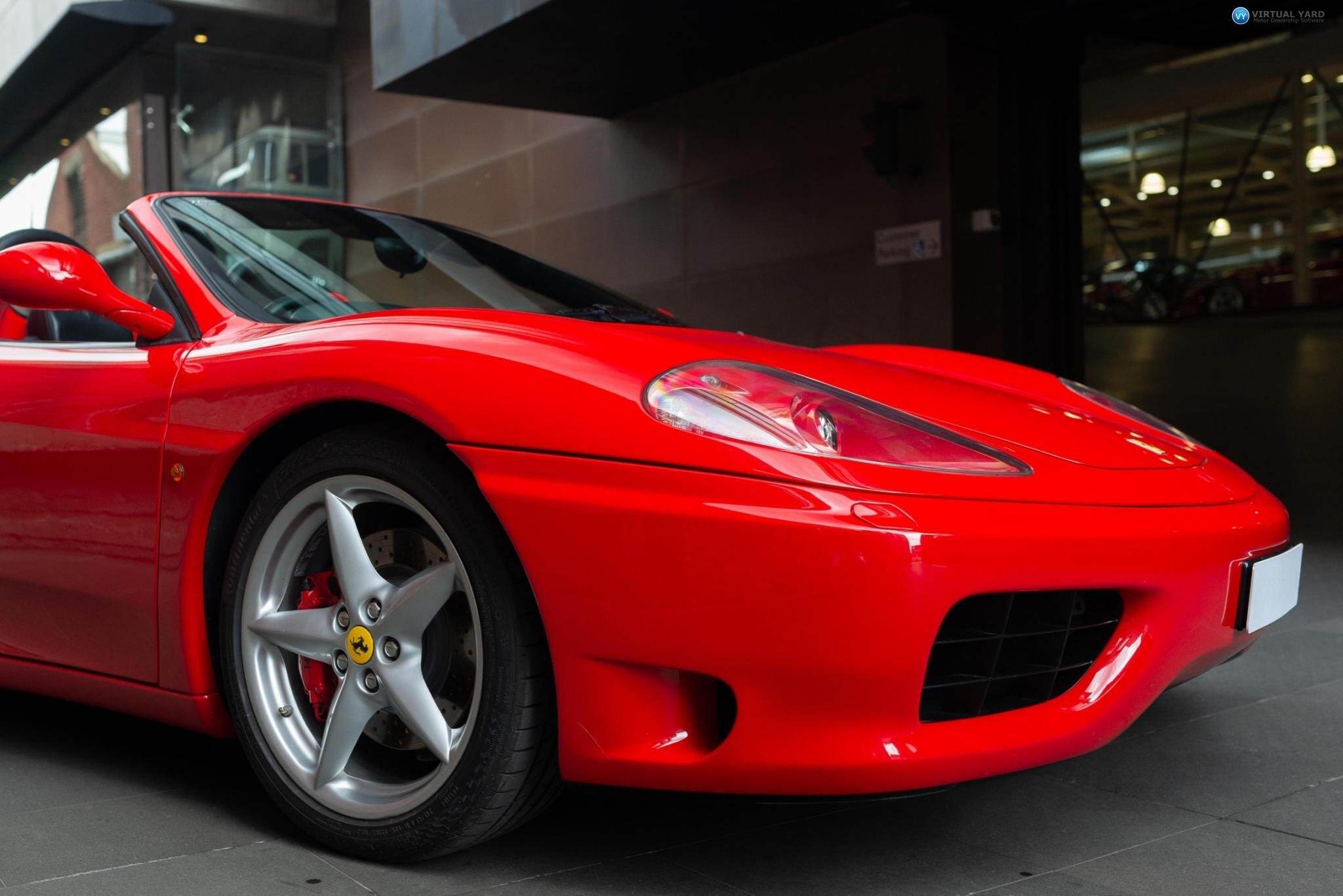 2003 Ferrari 360 Spider Convertible 2dr Man 6sp 3.6i 