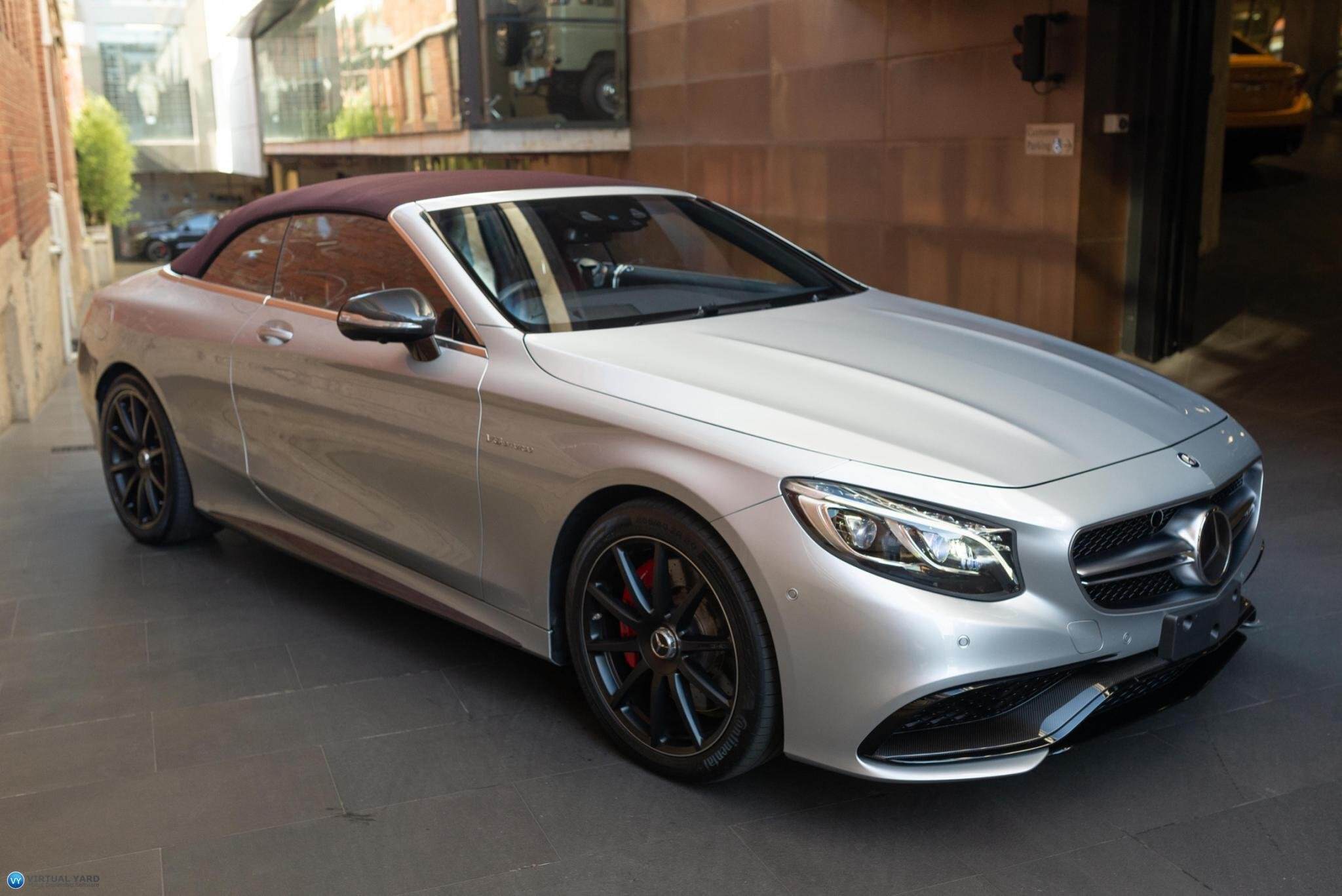 2016 Mercedes-Benz S63 A217 AMG Cabriolet 2dr SPEEDSHIFT MCT 7sp 5.5TT [Oct] 