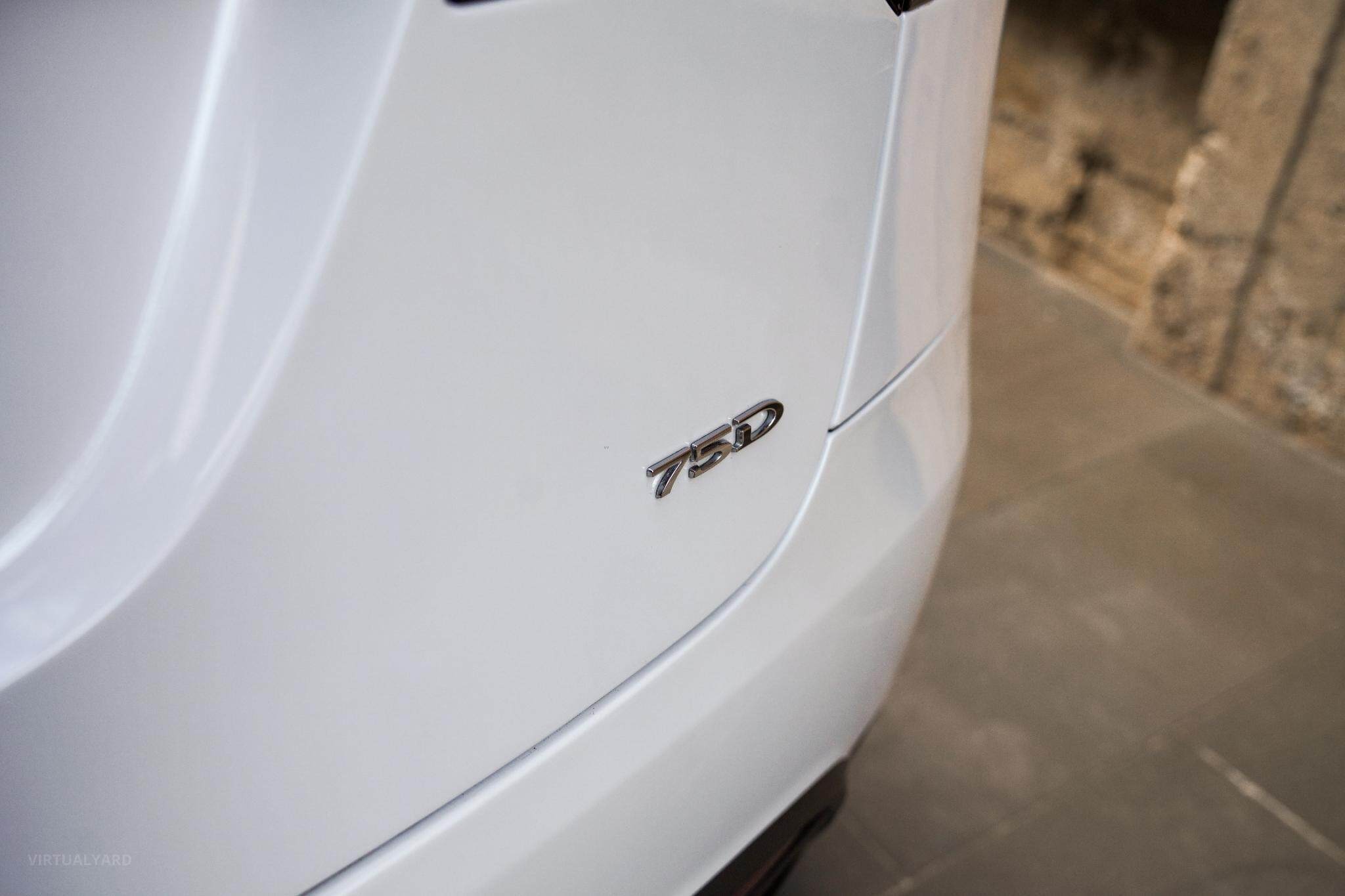 2018 Tesla Model X 75D Wagon 5dr Reduction Gear 1sp AWD AC245kW [May] 