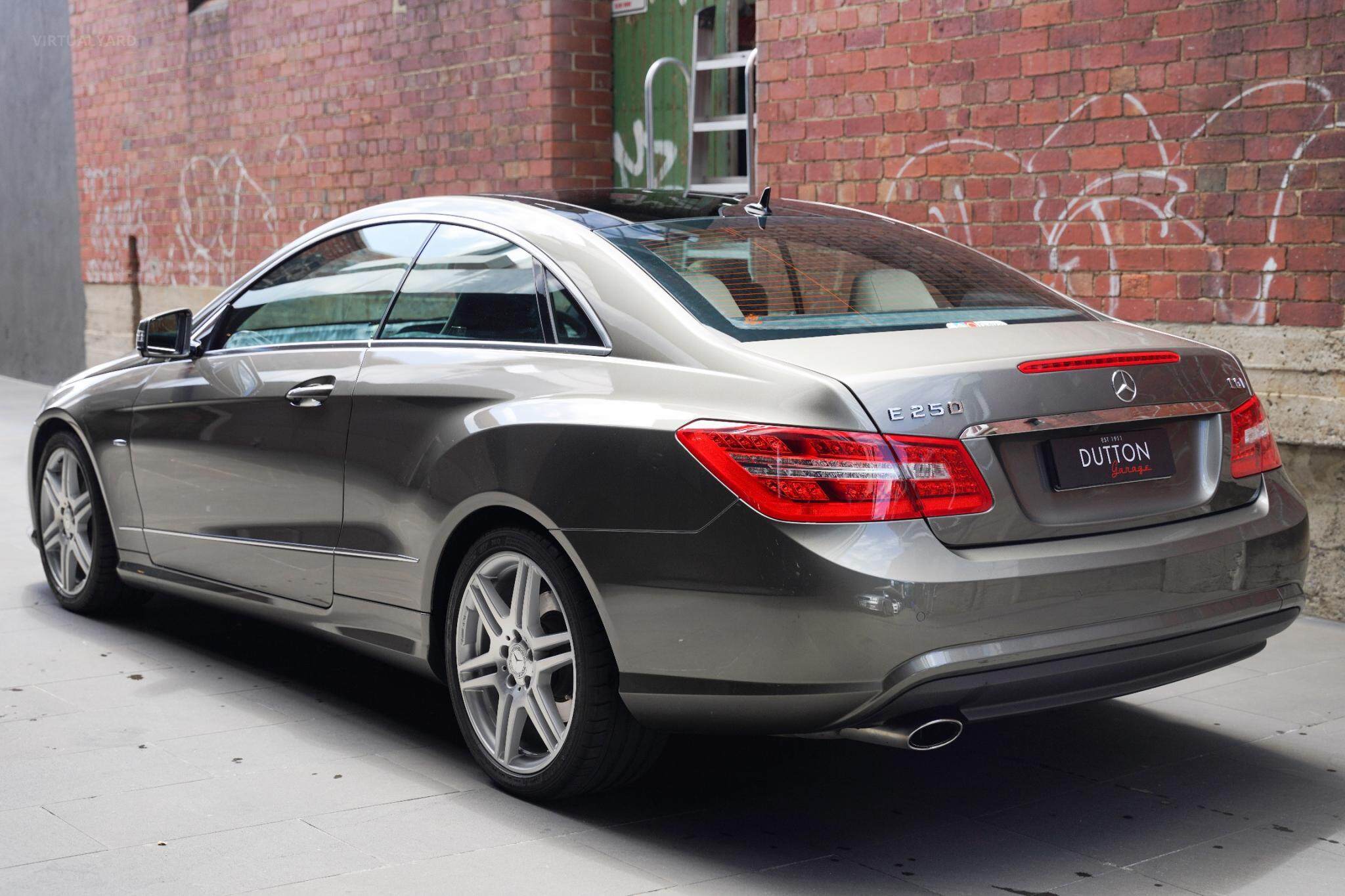 2010 Mercedes-Benz E-Class C207 E250 CGI Elegance Coupe 2dr Spts Auto 5sp 1.8T 