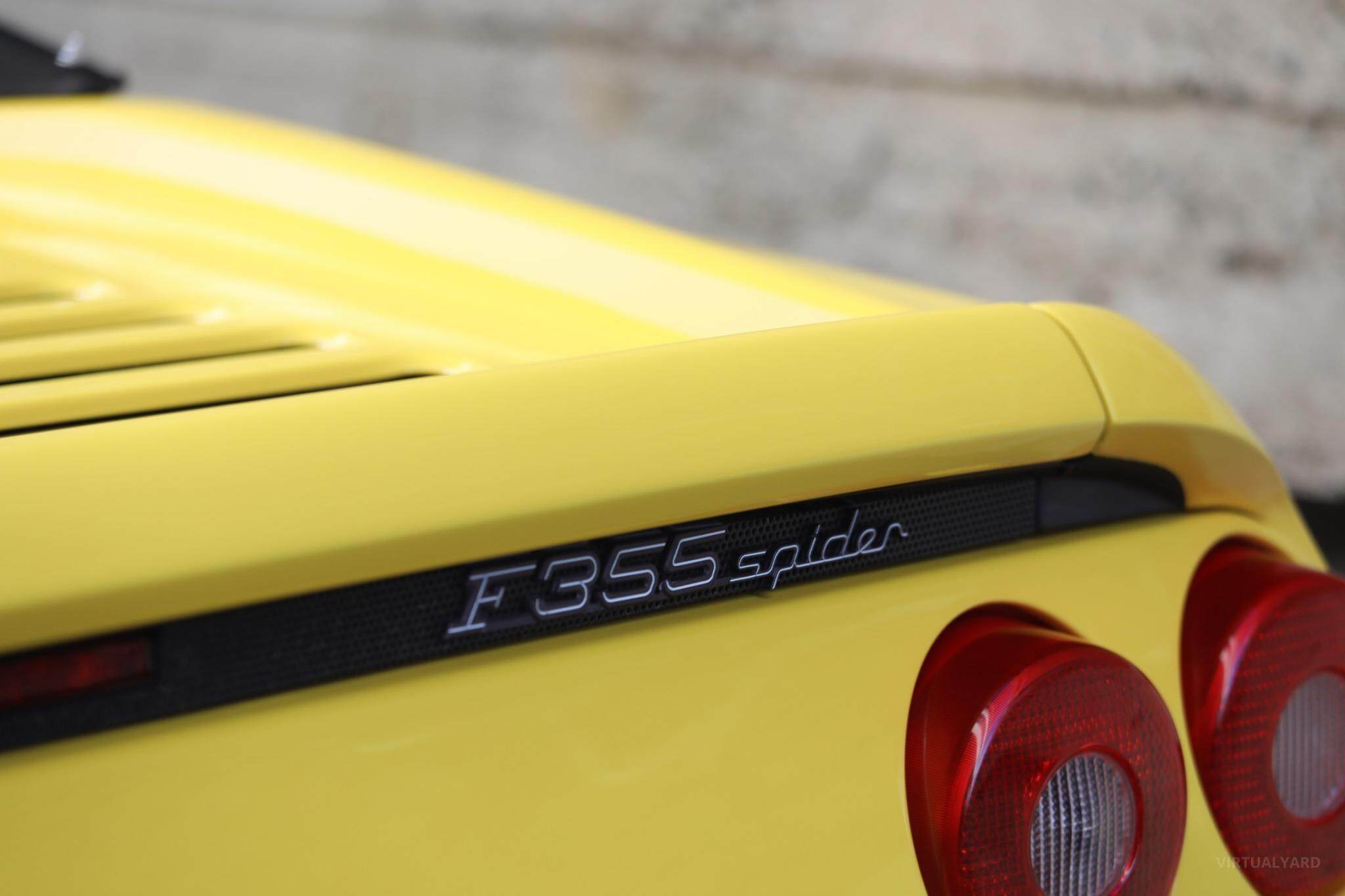 1997 Ferrari F355 Spider Convertible 2dr Man 6sp 3.5i 