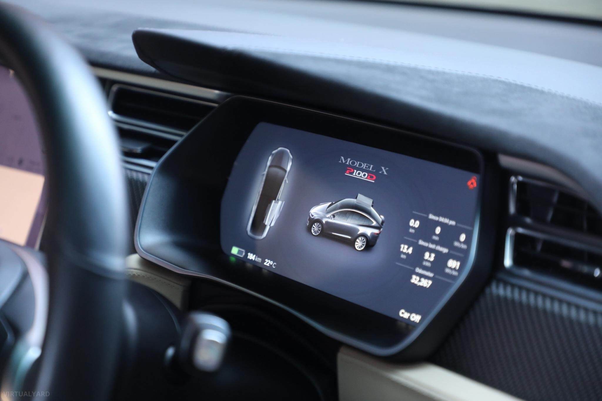 2017 Tesla Model X P100D Wagon 5dr Reduction Gear 1sp AWD AC375kW 