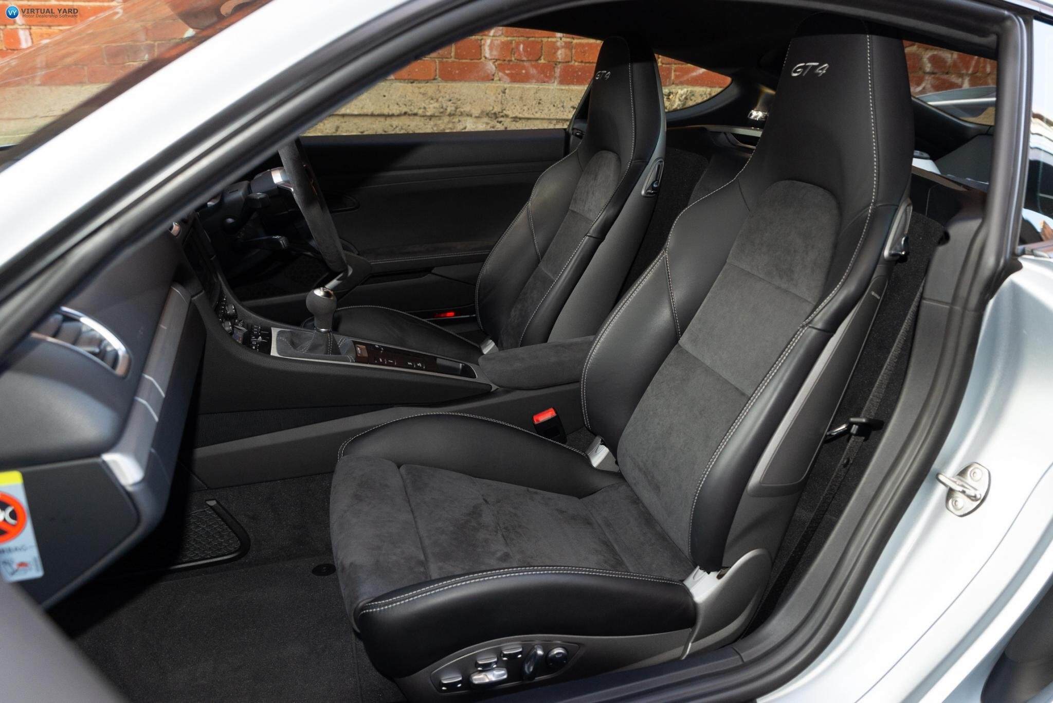 2016 Porsche Cayman 981 GT4 Coupe 2dr Man 6sp 3.8i [MY16] 