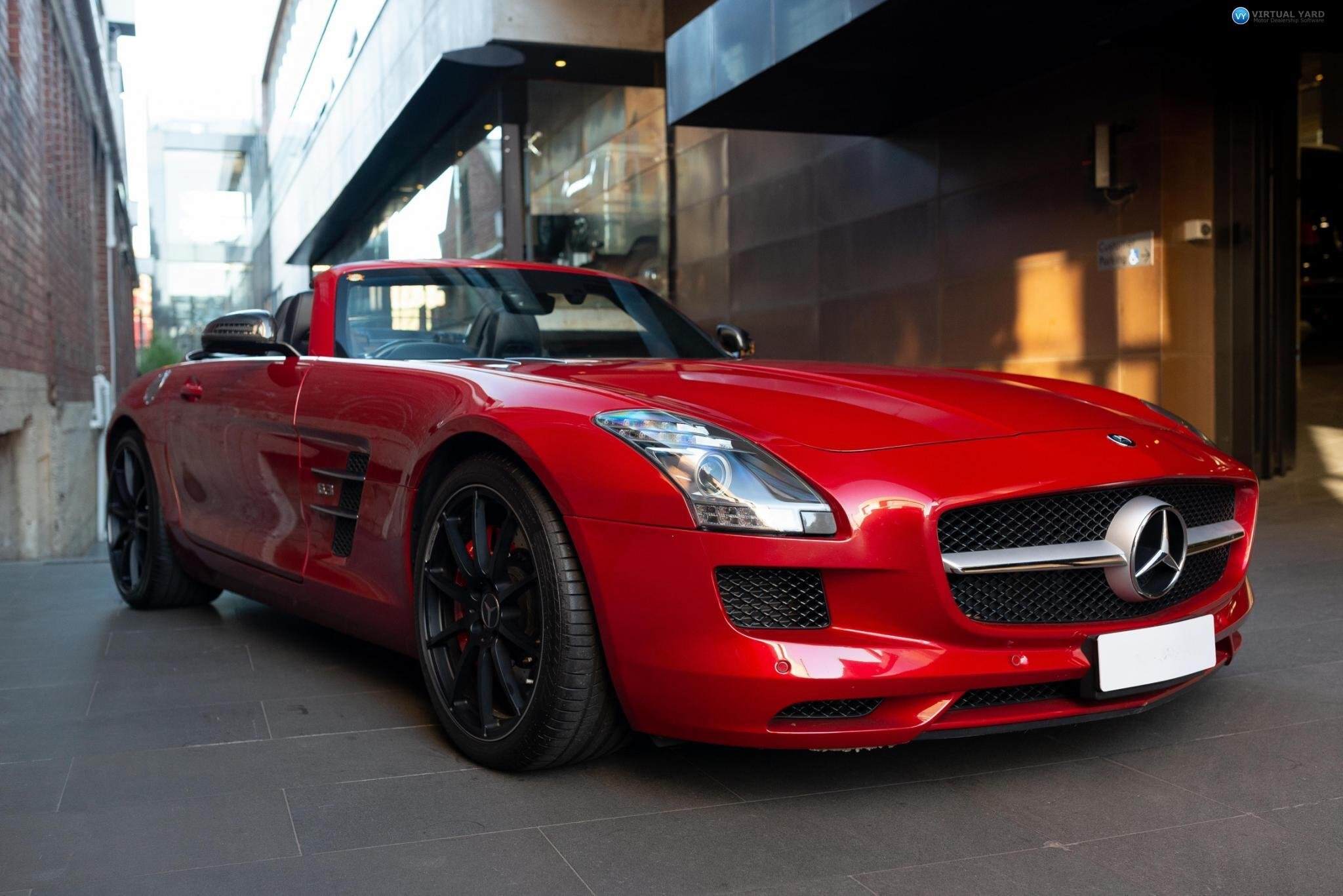 2011 Mercedes-Benz SLS R197 AMG Roadster 2dr SPEEDSHIFT DCT 7sp 6.3i 