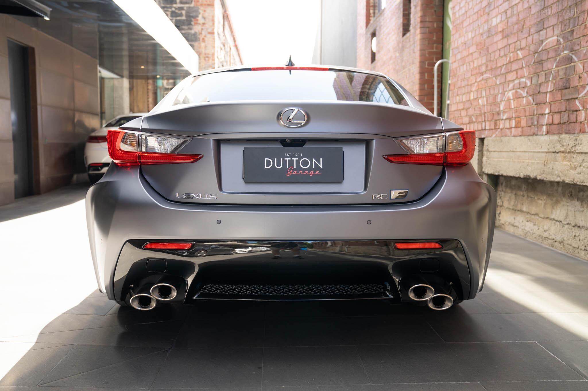 2018 Lexus RC USC10R RC F 10th Anniversary Coupe 2dr Spts Auto 8sp, 5.0i 