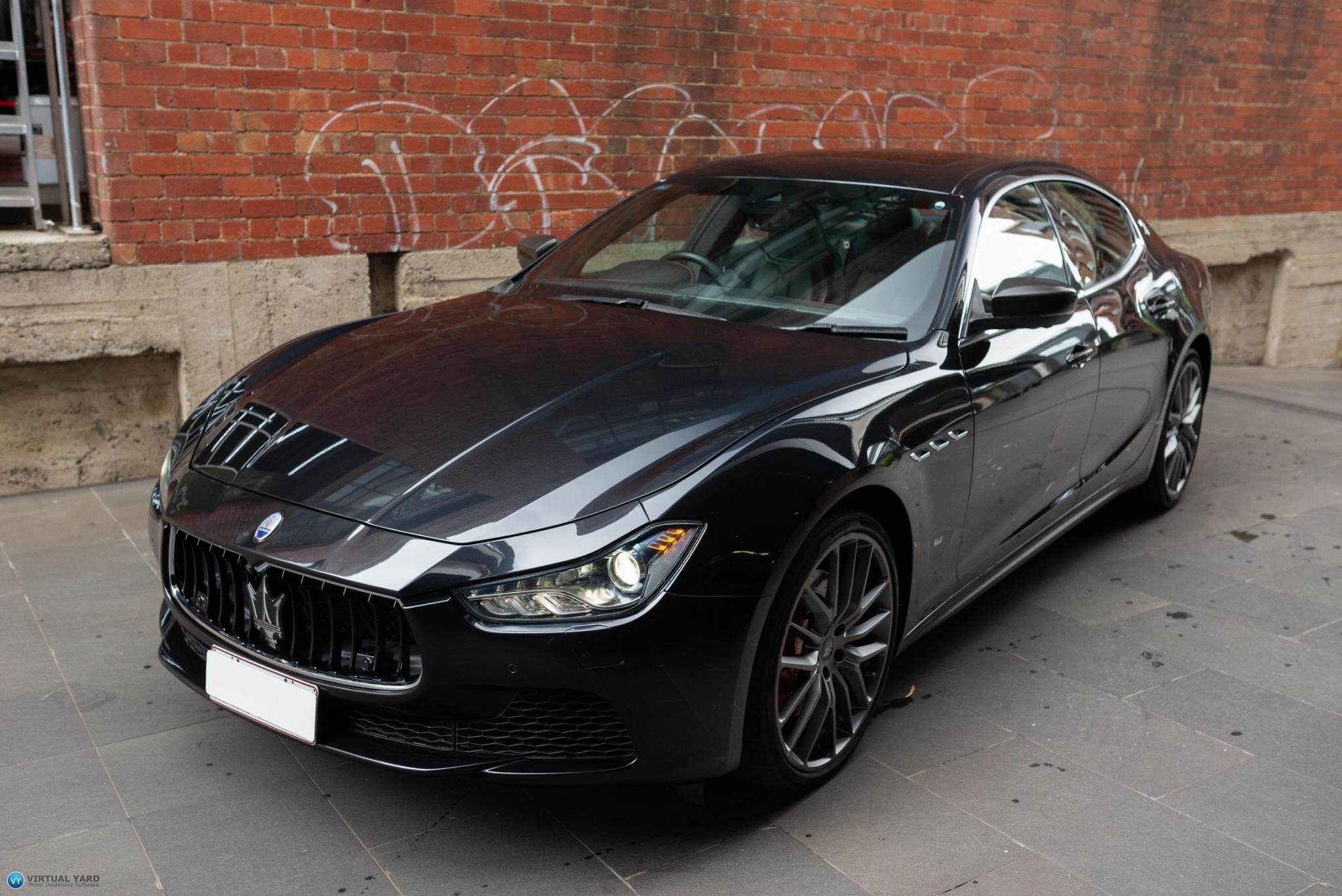 2017 Maserati Ghibli M157 S Sedan 4dr Spts Auto 8sp 3.0TT [MY17] 