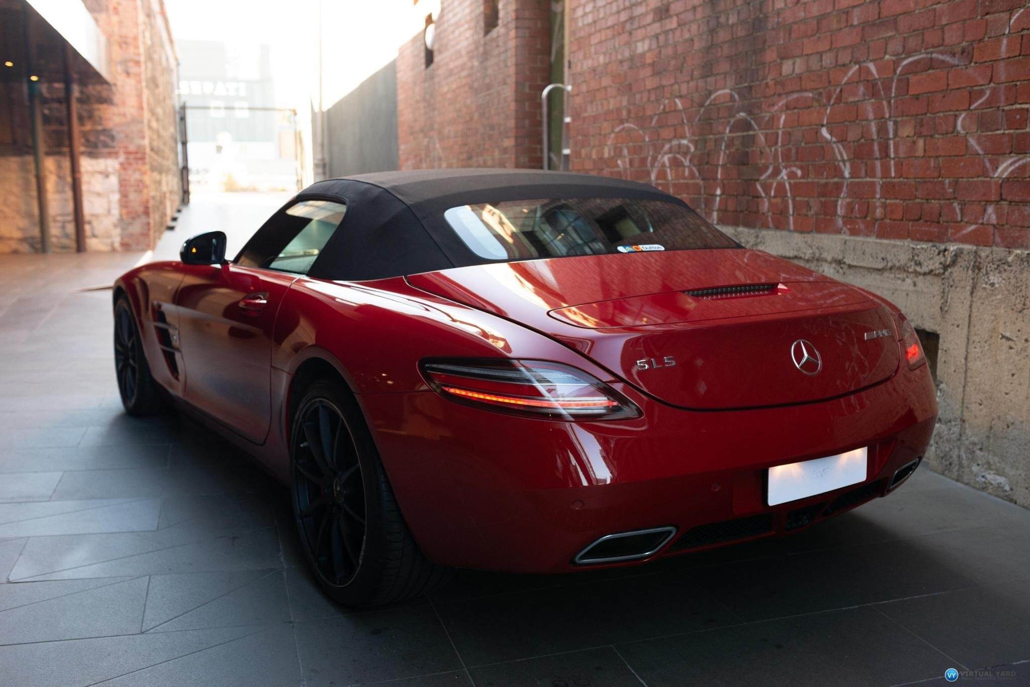 2011 Mercedes-Benz SLS R197 AMG Roadster 2dr SPEEDSHIFT DCT 7sp 6.3i 