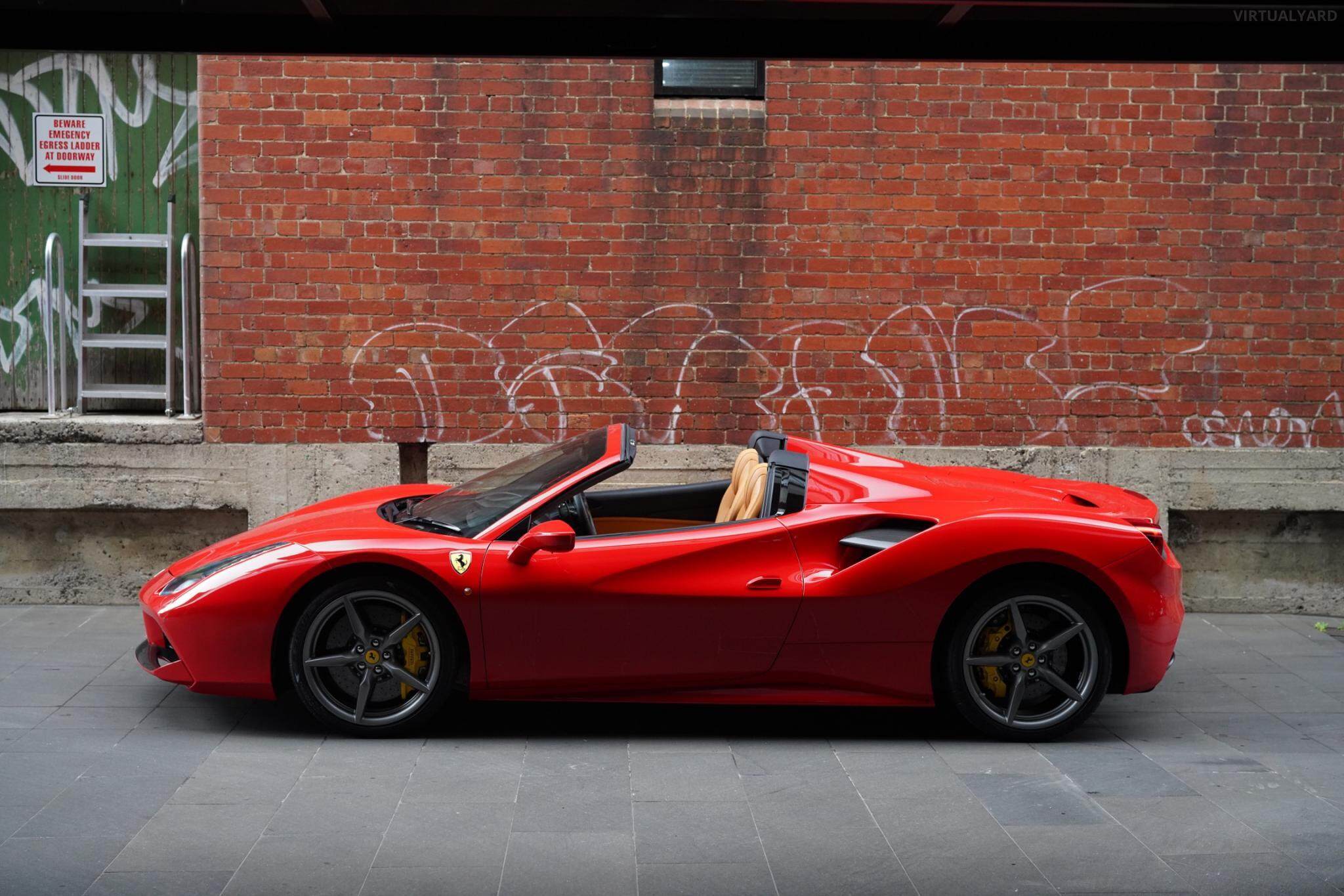 2018 Ferrari 488 Spider F142 Convertible 2dr DCT 7sp 3.9TT 