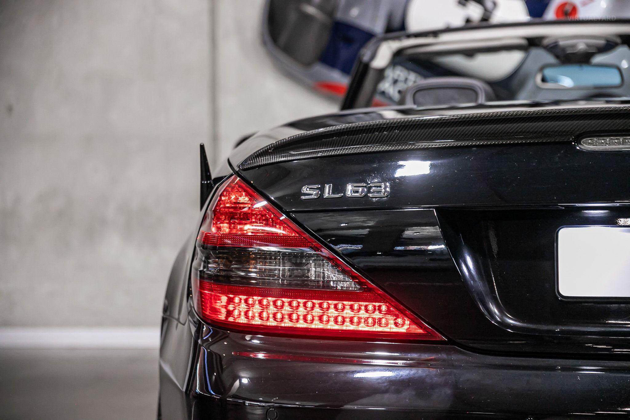 2008 Mercedes-Benz SL-Class R230 SL63 AMG Roadster 2dr SPEEDSHIFT MCT 7sp 6.3i [MY09] 