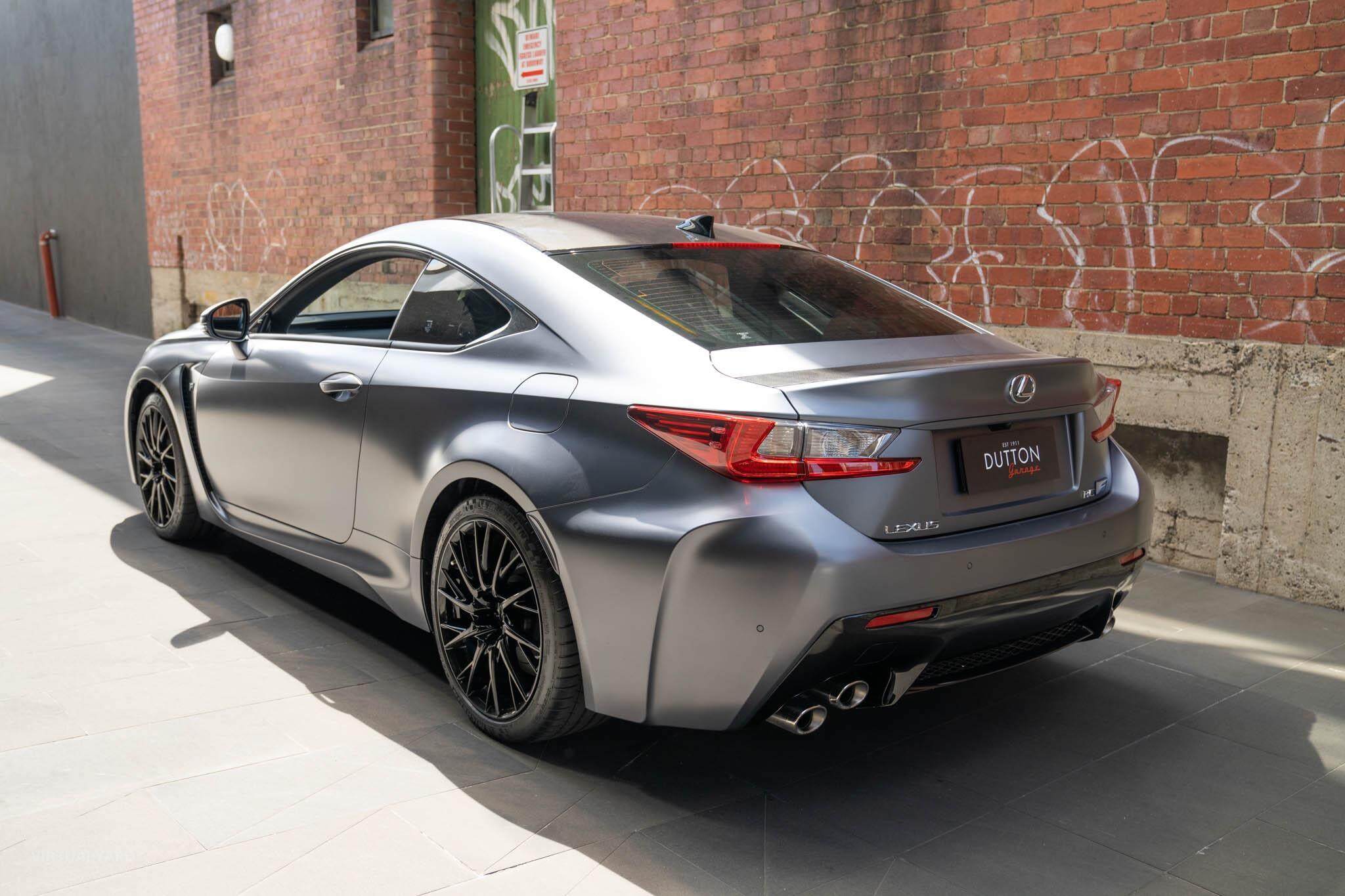 2018 Lexus RC USC10R RC F 10th Anniversary Coupe 2dr Spts Auto 8sp, 5.0i 