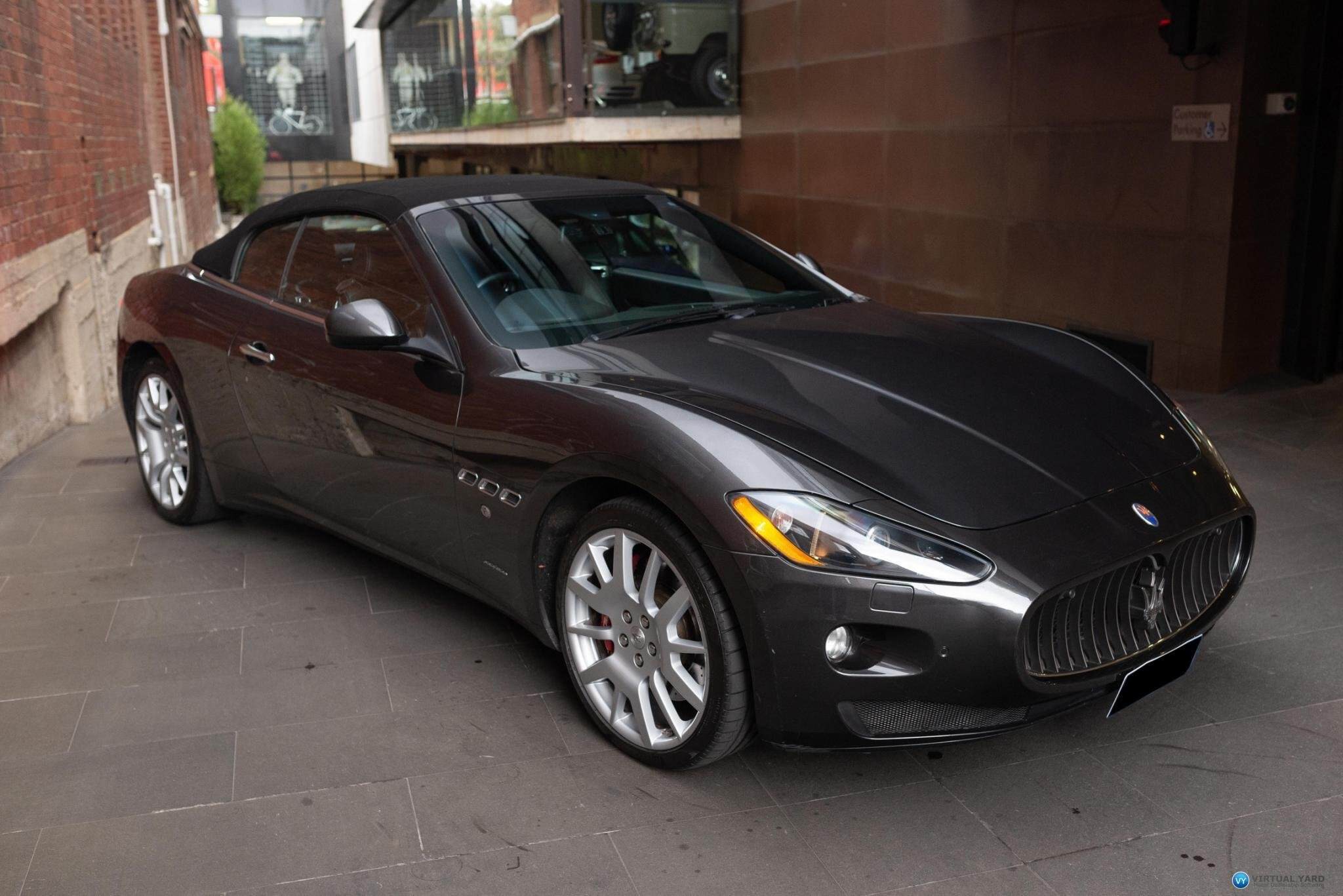 2011 Maserati GranCabrio M145 Cabriolet 2dr Spts Auto 6sp 4.7i 