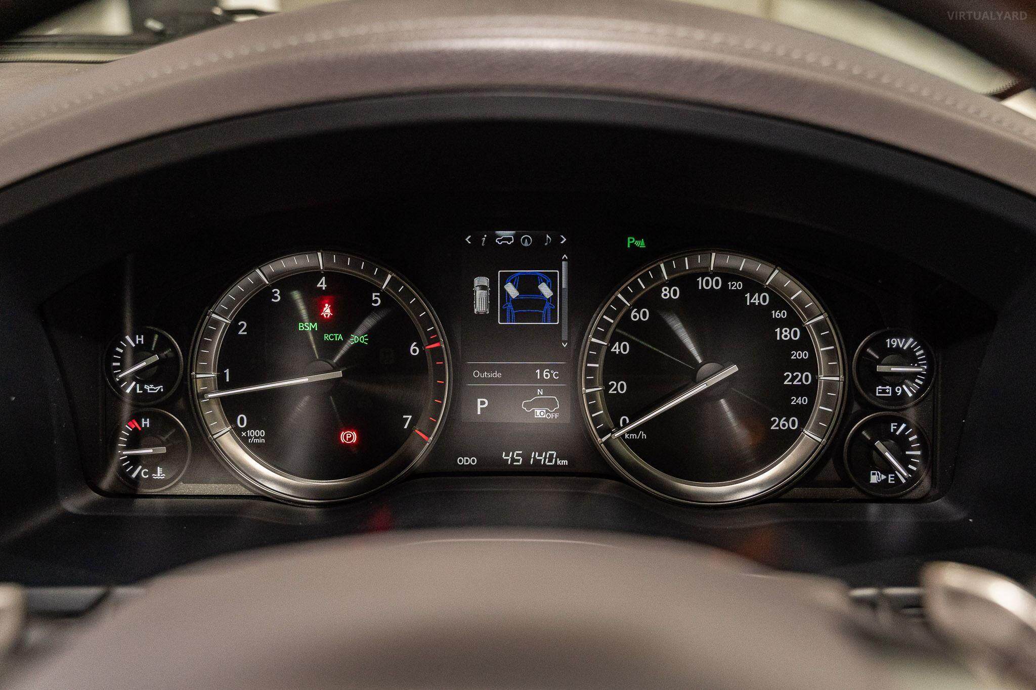 2016 Lexus LX URJ201R LX570 Wagon 8st 5dr Spts Auto 8sp, 4x4 5.7i 