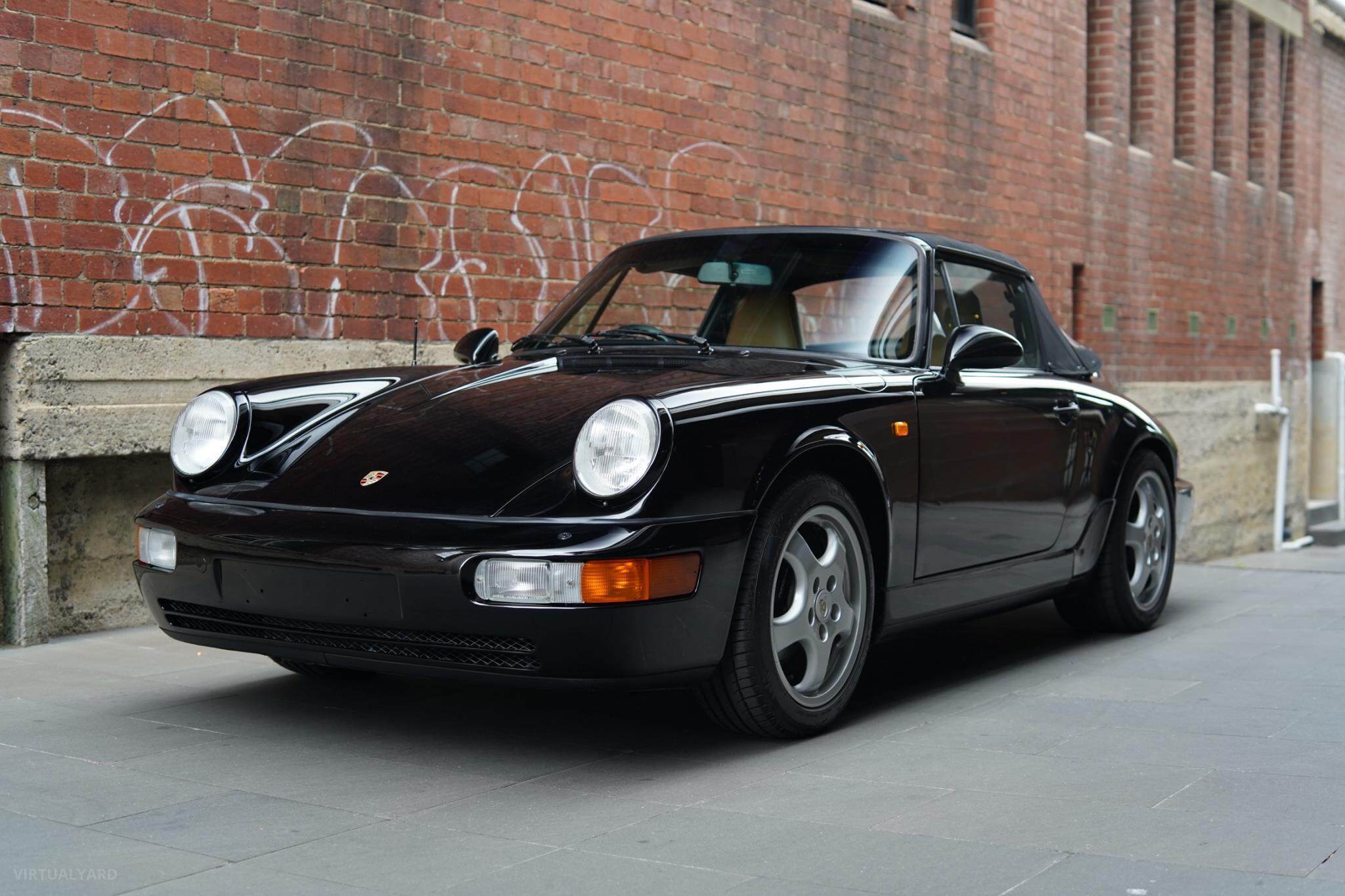 1989 Porsche 911 964 Carrera 2 Cabriolet Convertible 2dr Man 5sp 3.6i [Oct] 