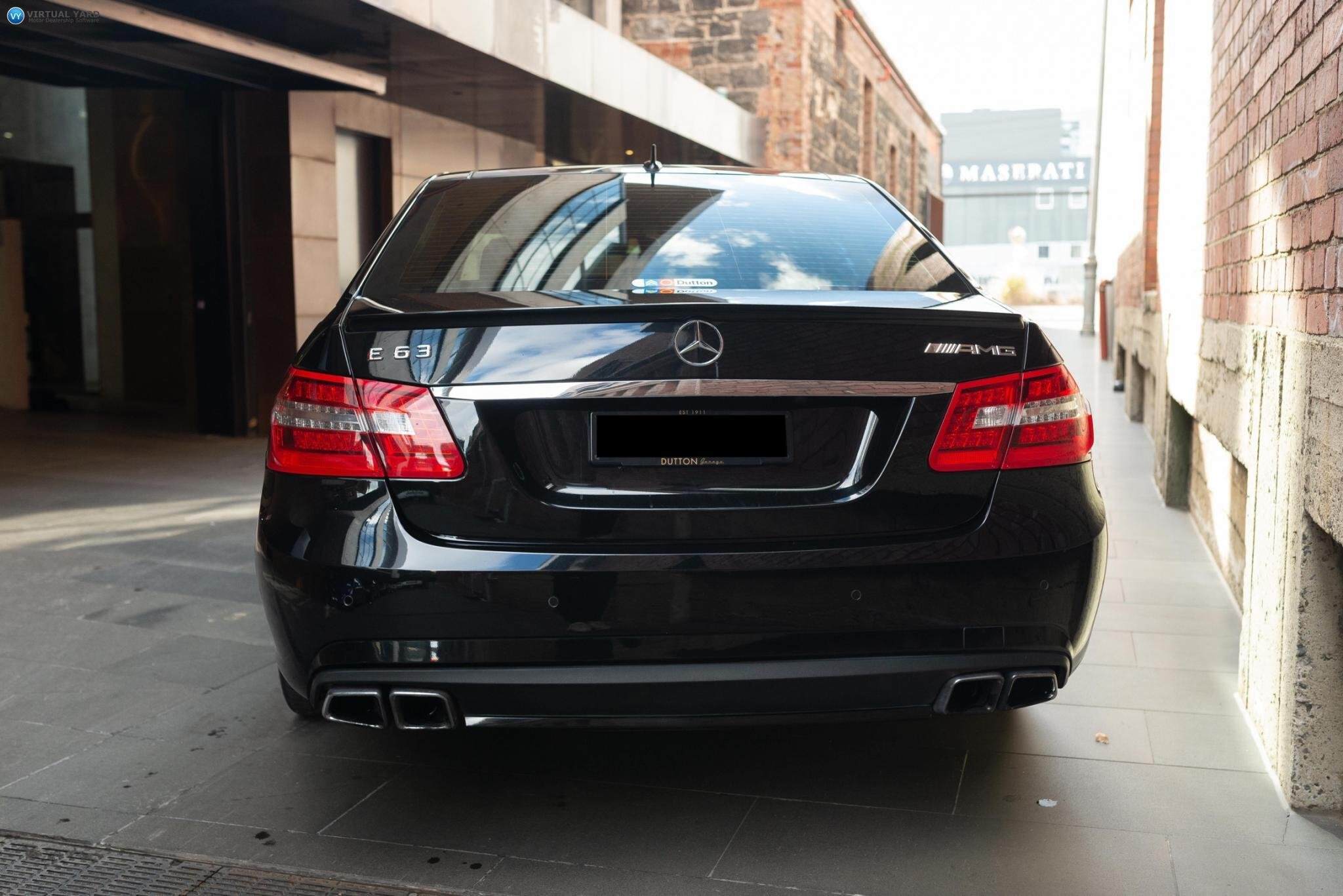 2010 Mercedes-Benz E63 W212 AMG Sedan 4dr SPEEDSHIFT MCT 7sp 6.3i 