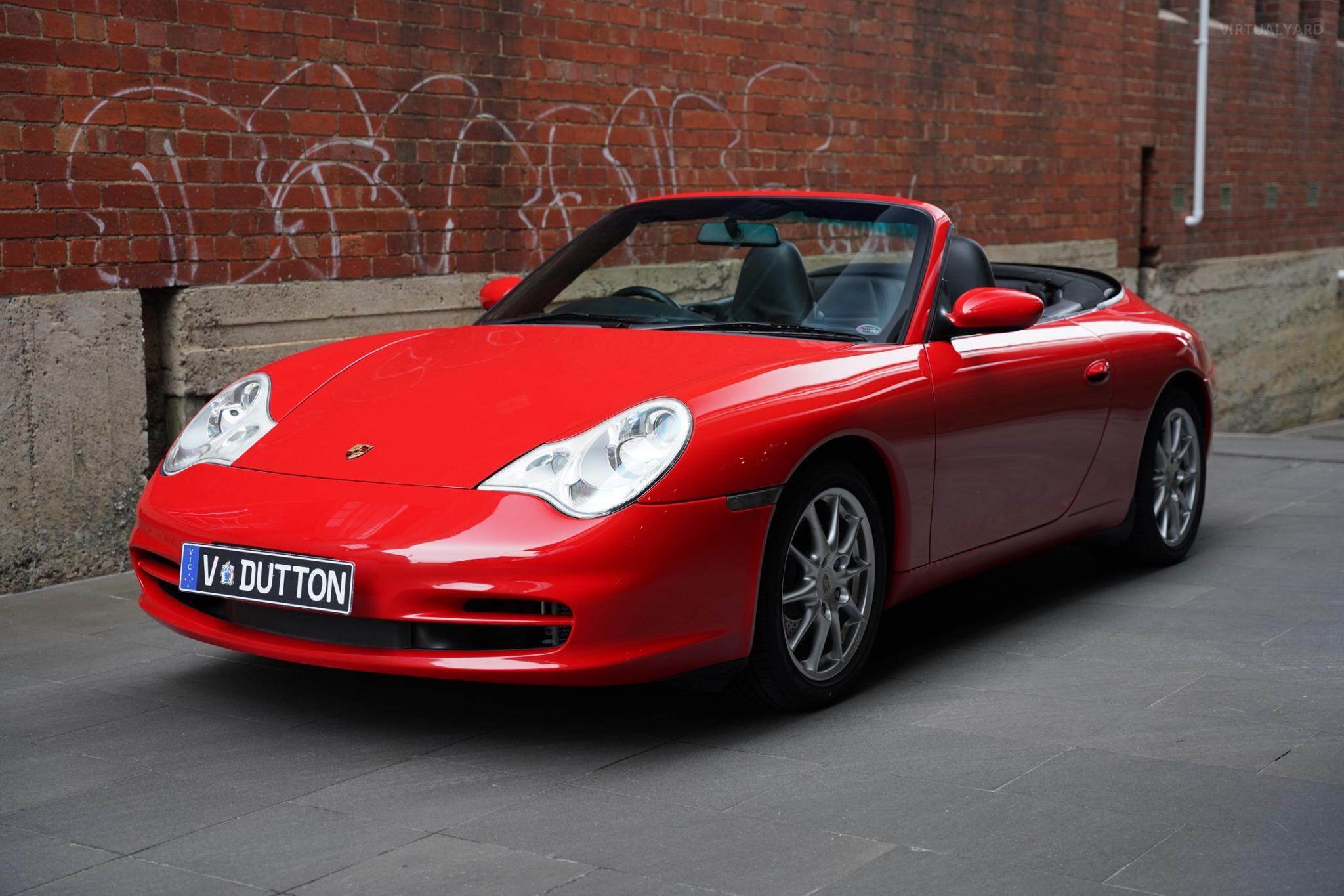 2002 Porsche 911 996 Carrera Cabriolet Convertible 2dr Man 6sp 3.6i [MY02] 