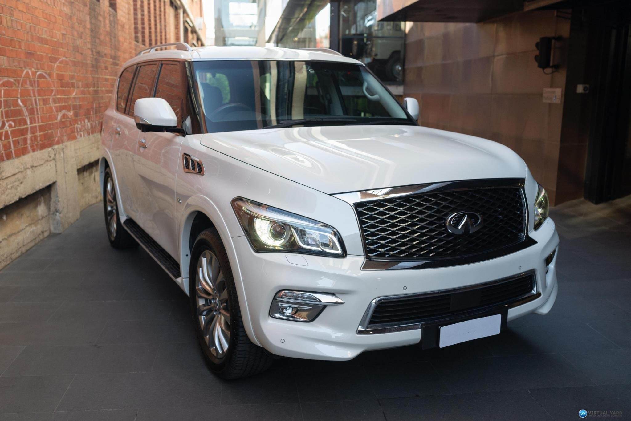 2015 INFINITI QX80 Z62 S Premium Wagon 8st 5dr Spts Auto 7sp 4x4 5.6i [Apr] 