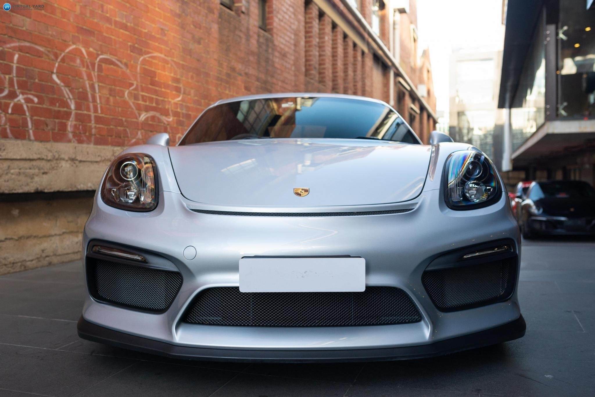 2016 Porsche Cayman 981 GT4 Coupe 2dr Man 6sp 3.8i [MY16] 