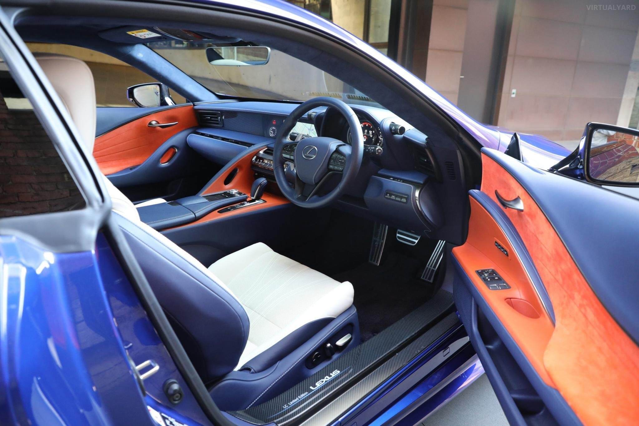 2018 Lexus LC URZ100R LC500 Morphic Blue Coupe 2dr Spts Auto 10sp, 5.0i 