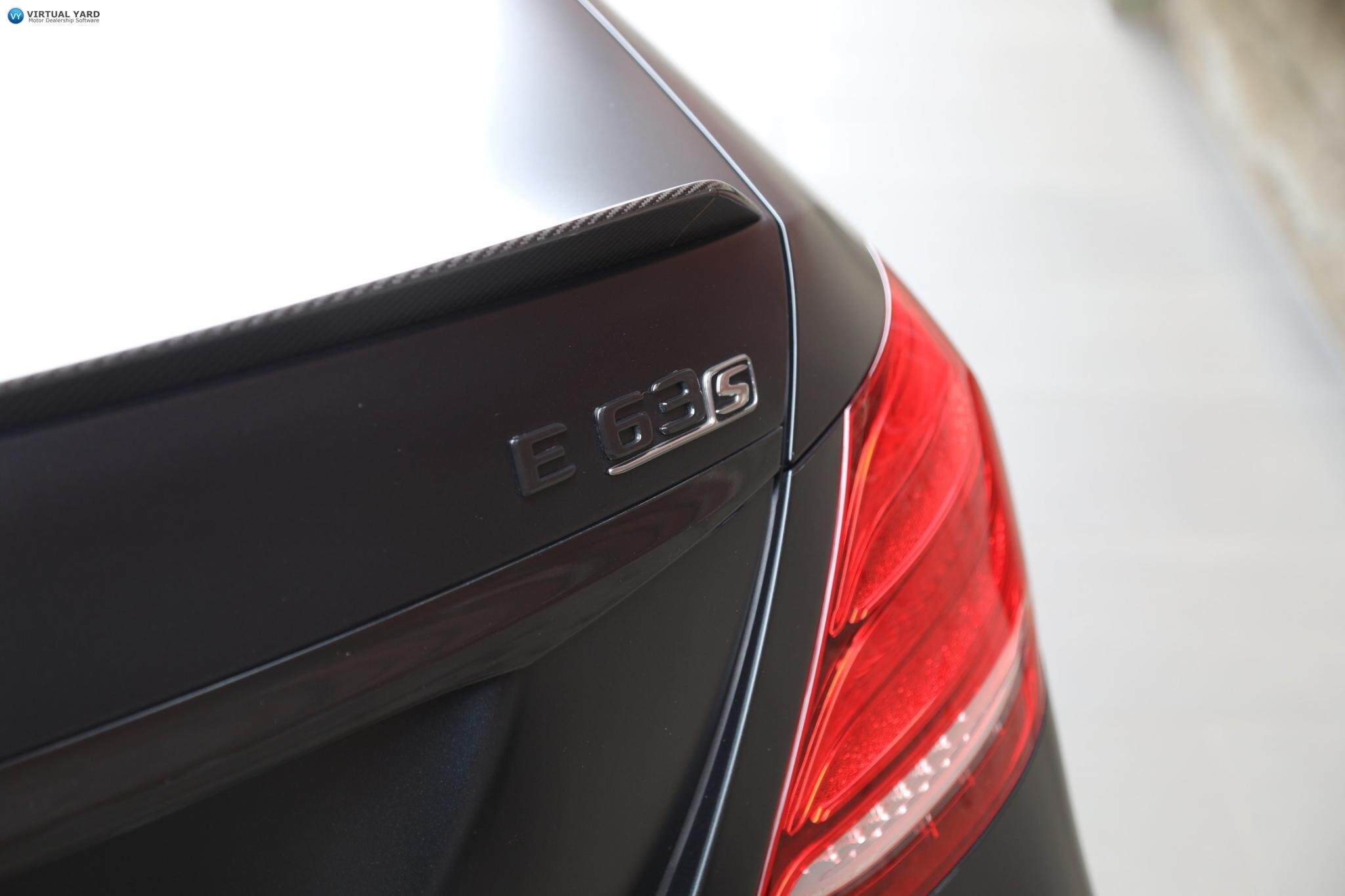 2017 Mercedes-Benz E-Class W213 E63 AMG S Sedan 4dr SPEEDSHIFT MCT 9sp 4MATIC+ 4.0TT 