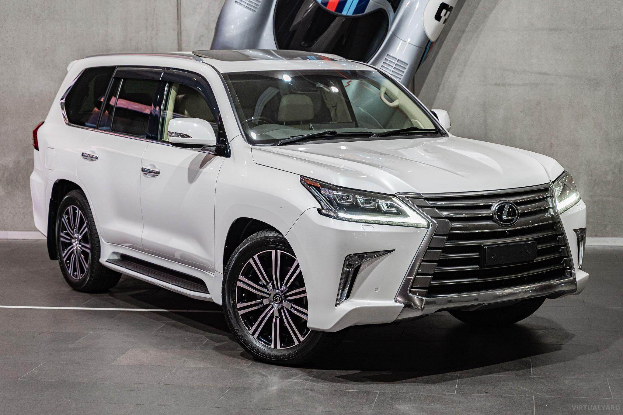 2016 Lexus LX URJ201R LX570 Wagon 8st 5dr Spts Auto 8sp, 4x4 5.7i 