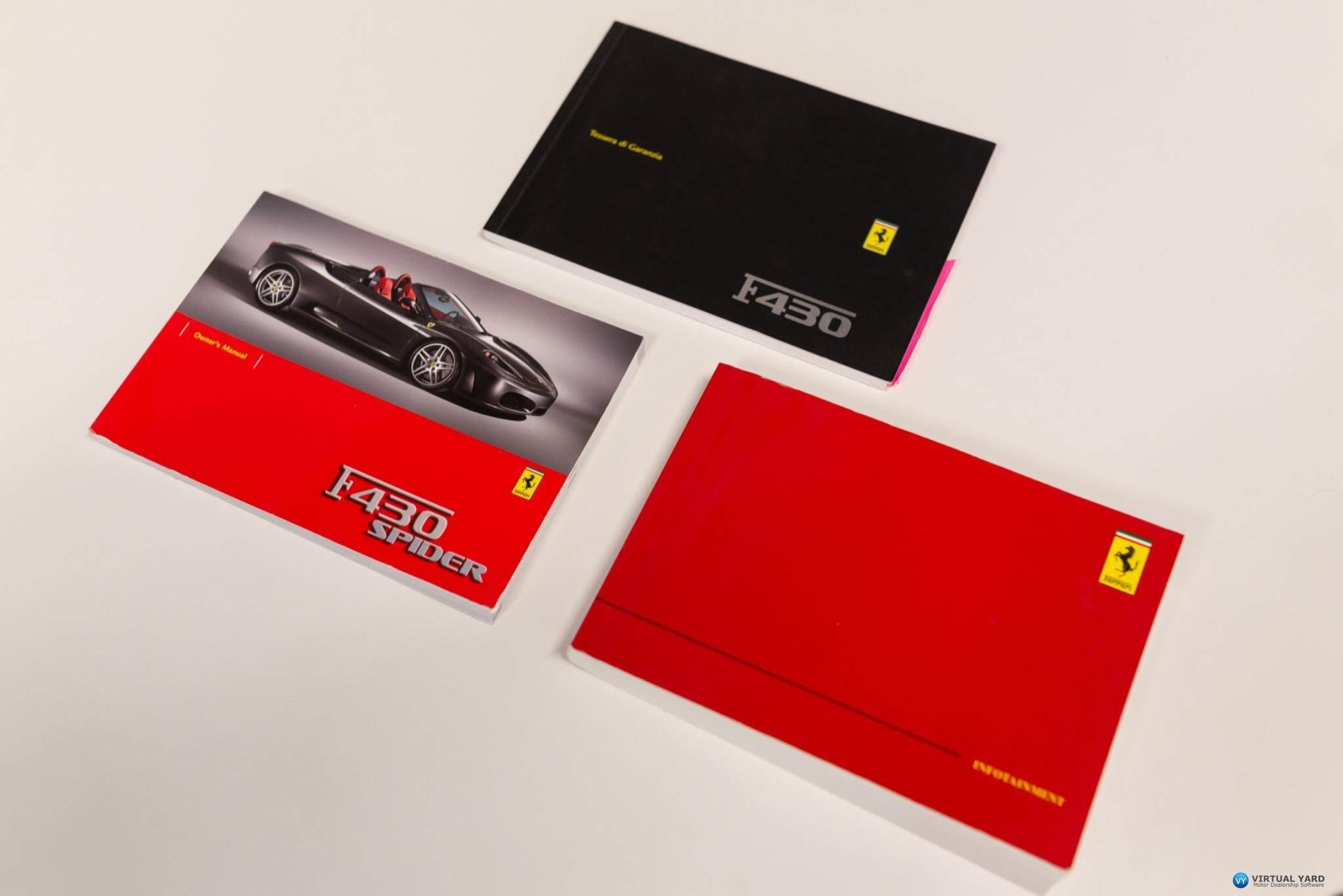 2008 Ferrari F430 F136 F1 Convertible 2dr Seq. Mac 6sp 4.3i 