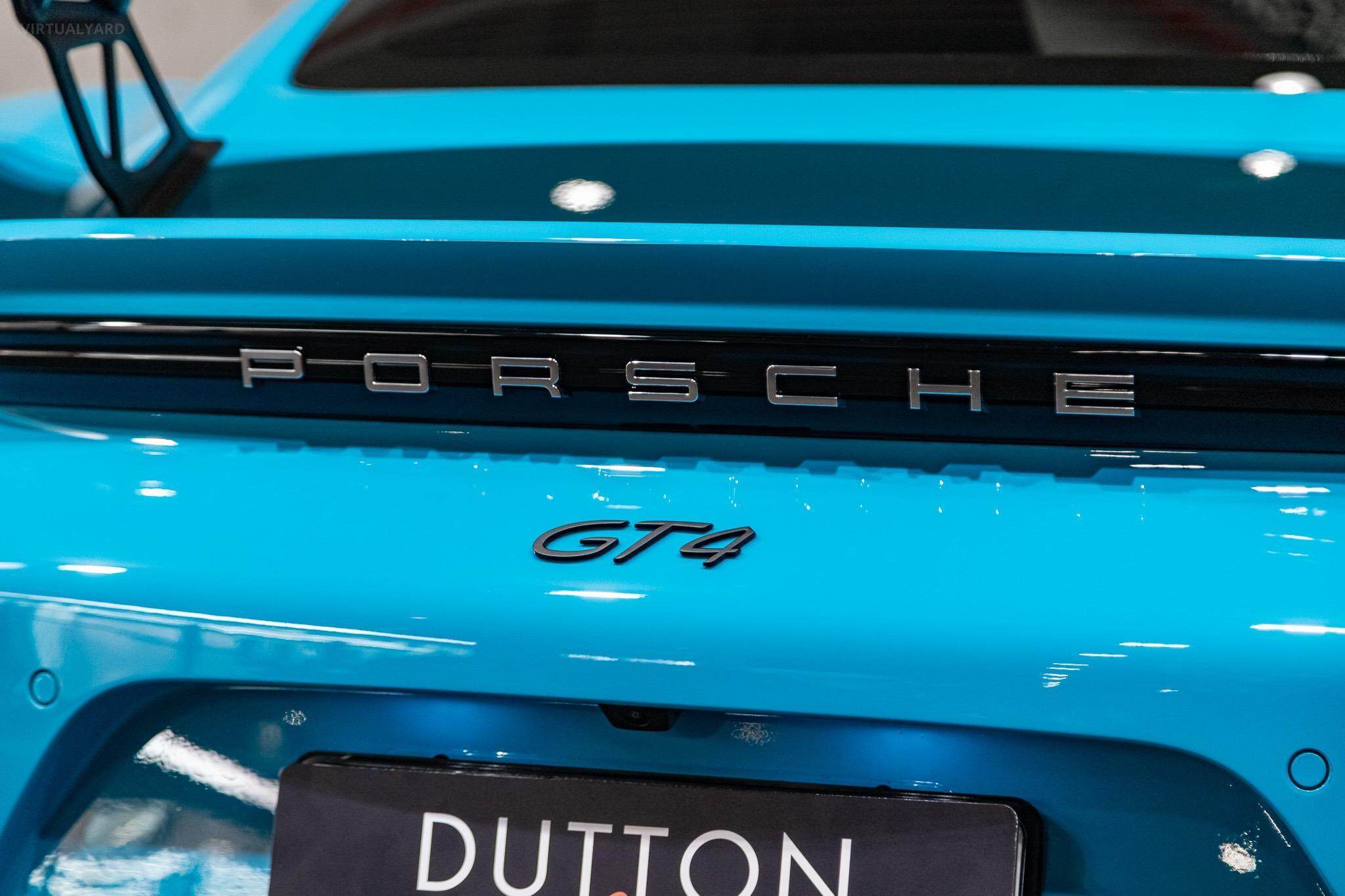 2020 Porsche 718 982 Cayman GT4 Coupe 2dr Man 6sp 4.0i [MY20] 