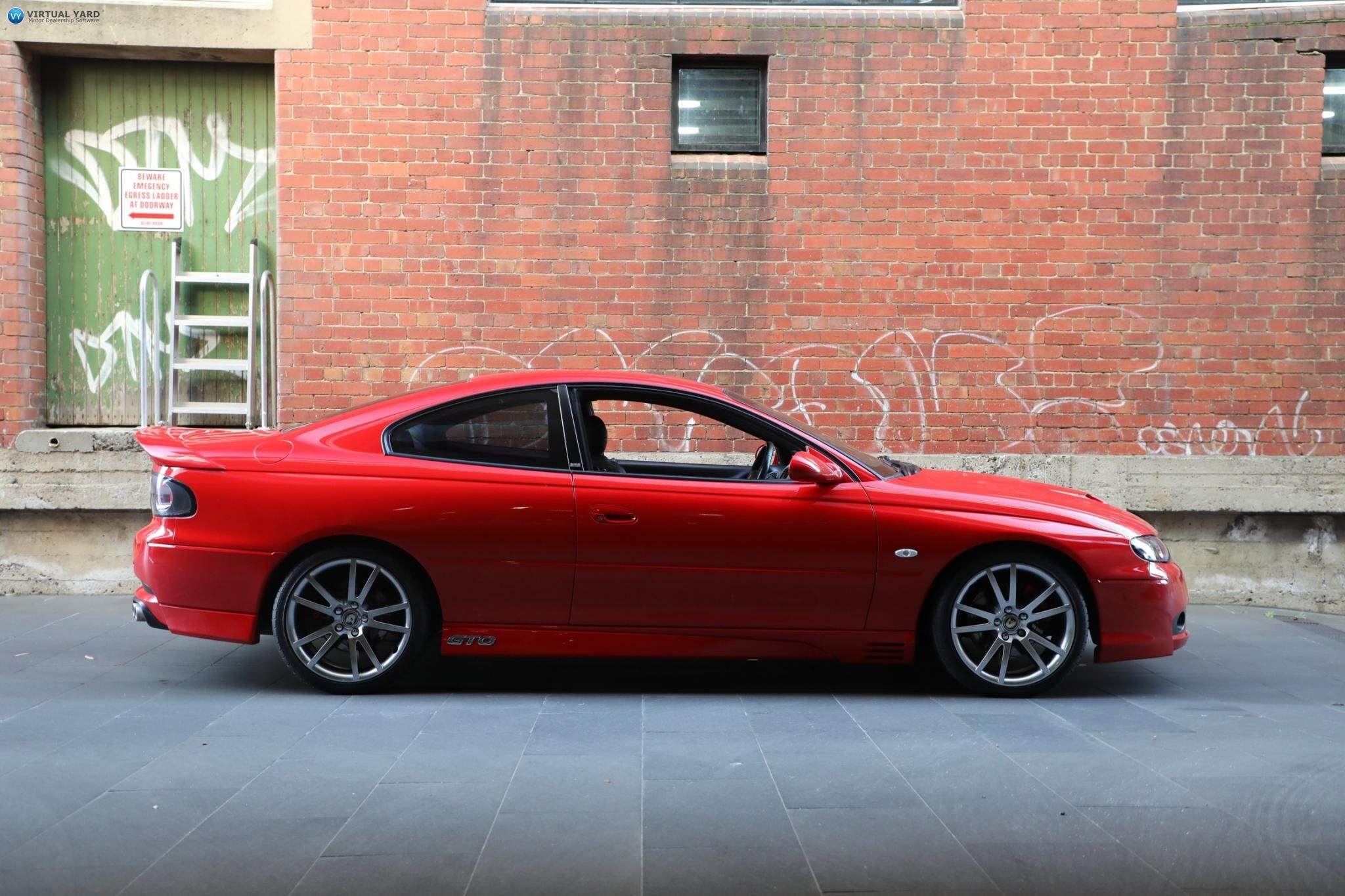 2005 Holden Special Vehicles Coupe VZ Series GTO Coupe 2dr Man 6sp 6.0i 