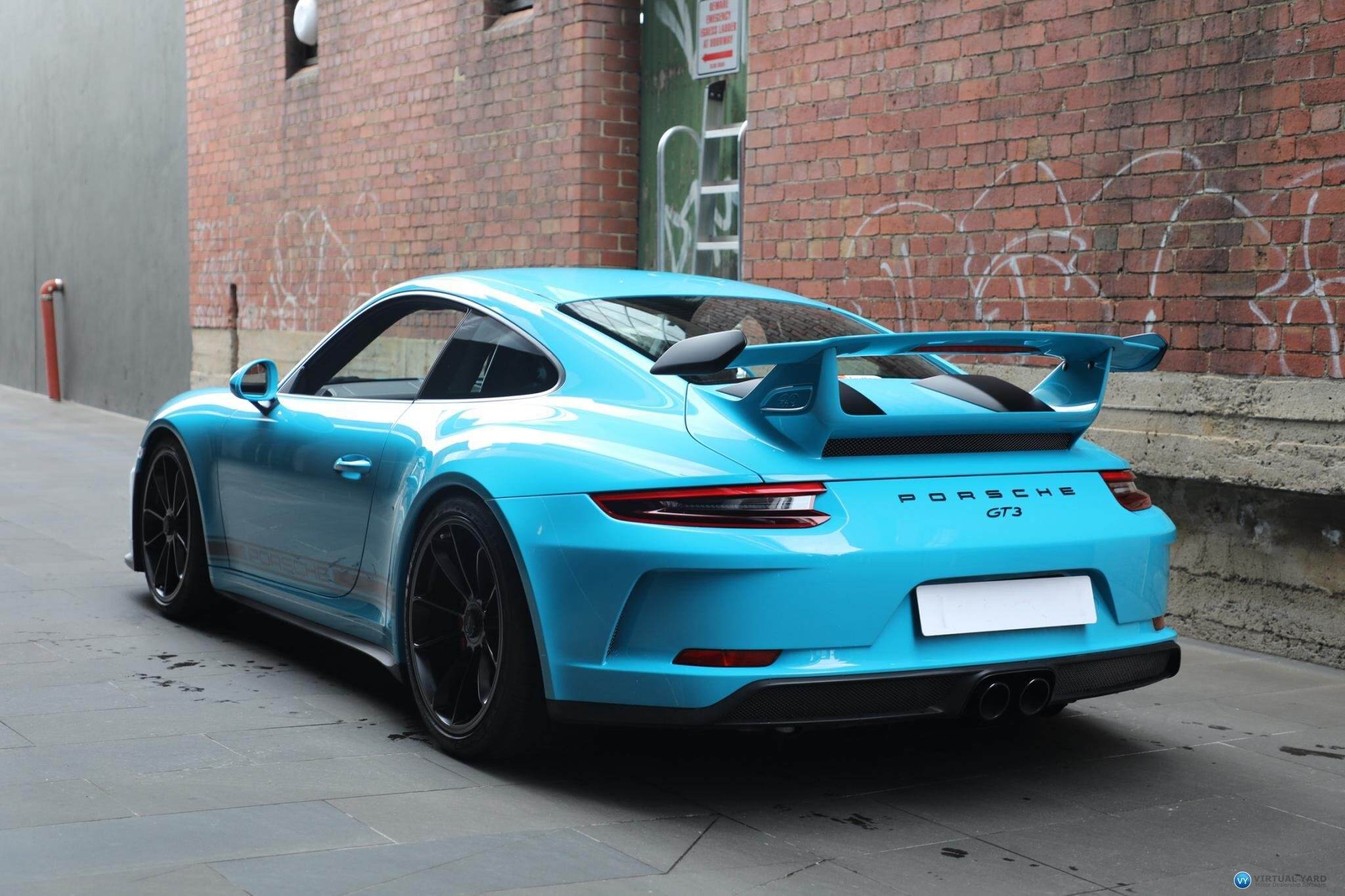 2018 Porsche 911 991 GT3 Coupe 2dr Man 6sp 4.0i [MY18] 