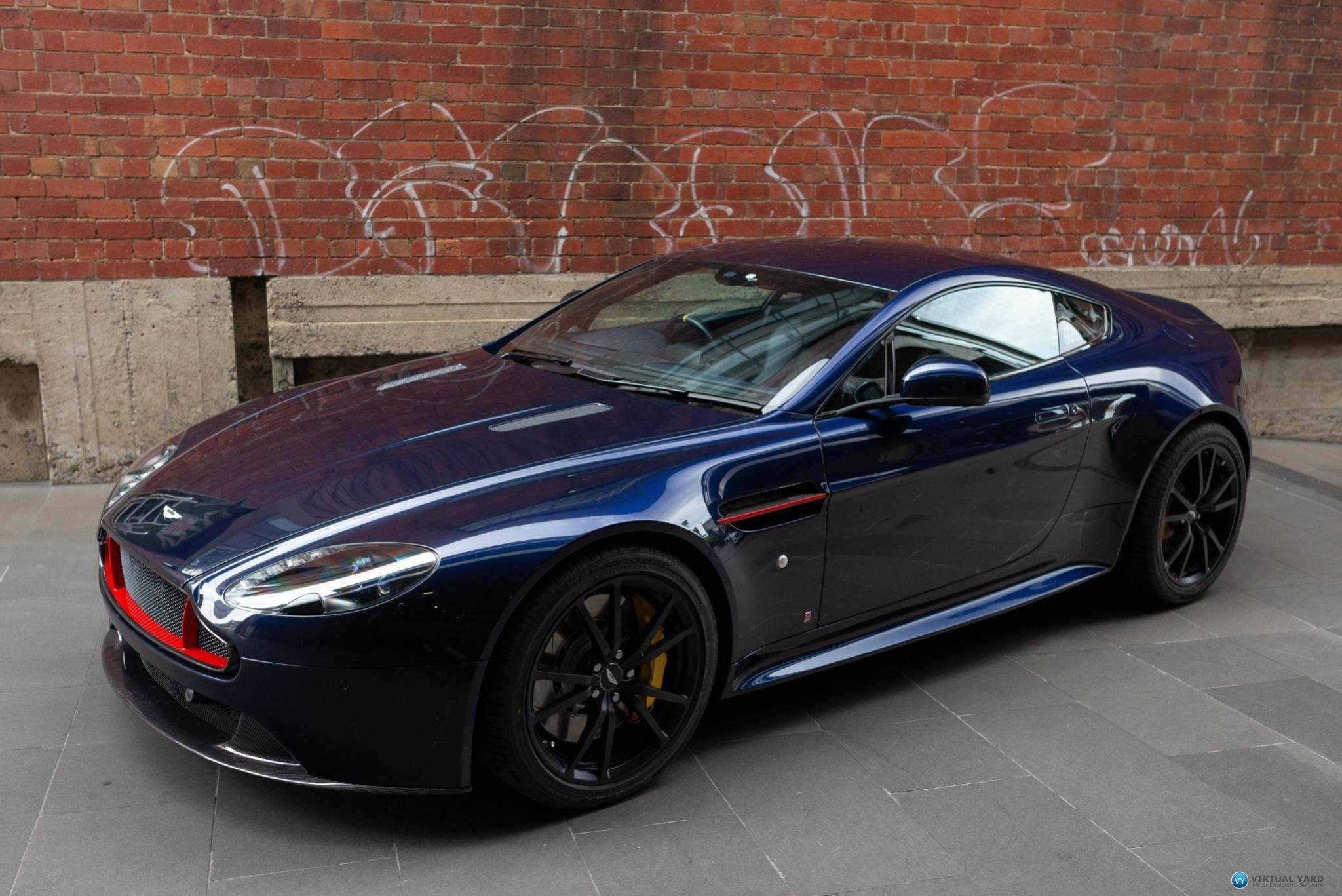 2017 Aston Martin V8 Vantage S Red Bull Racing Edition Coupe 2dr Man 6sp 4.7i [MY17.5] 
