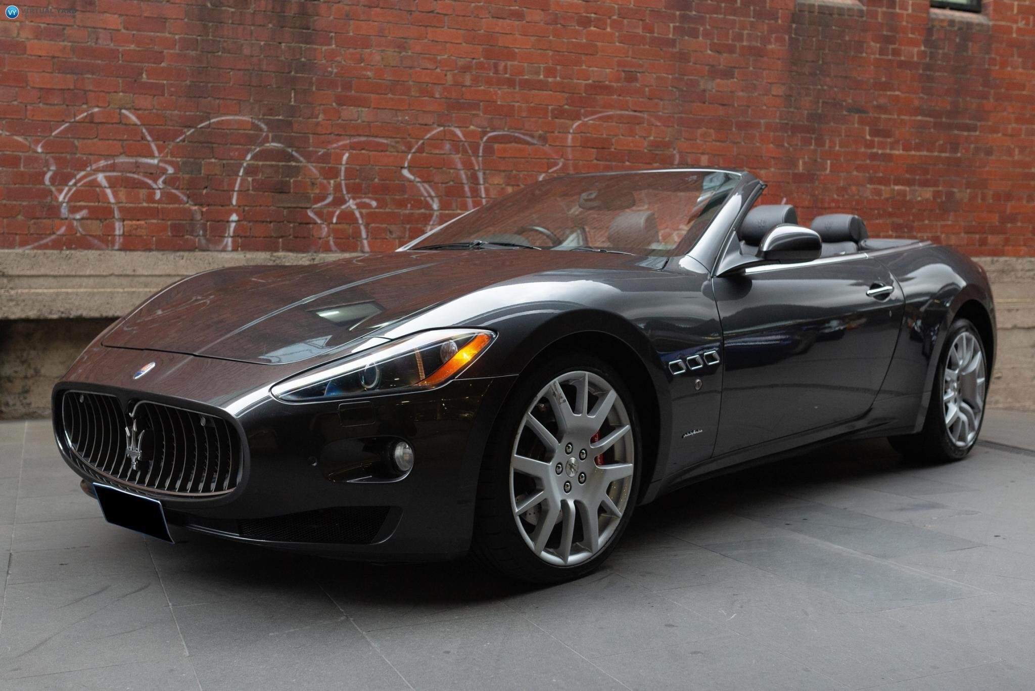2011 Maserati GranCabrio M145 Cabriolet 2dr Spts Auto 6sp 4.7i 