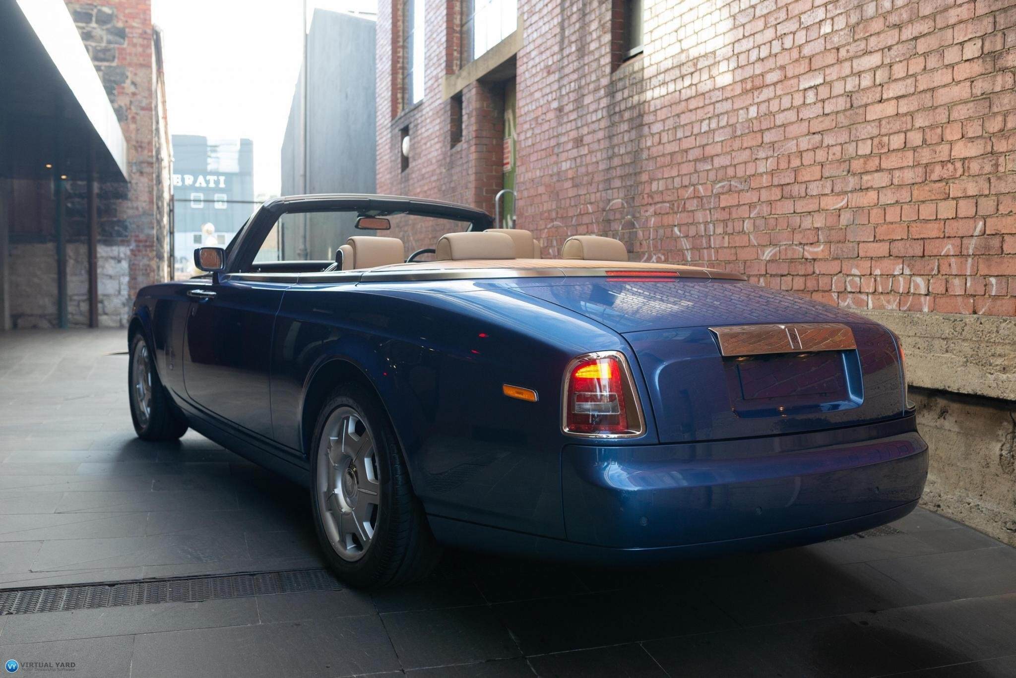 2008 Rolls-Royce Phantom 2D68 Drophead Convertible 2dr Auto 6sp 6.7i 