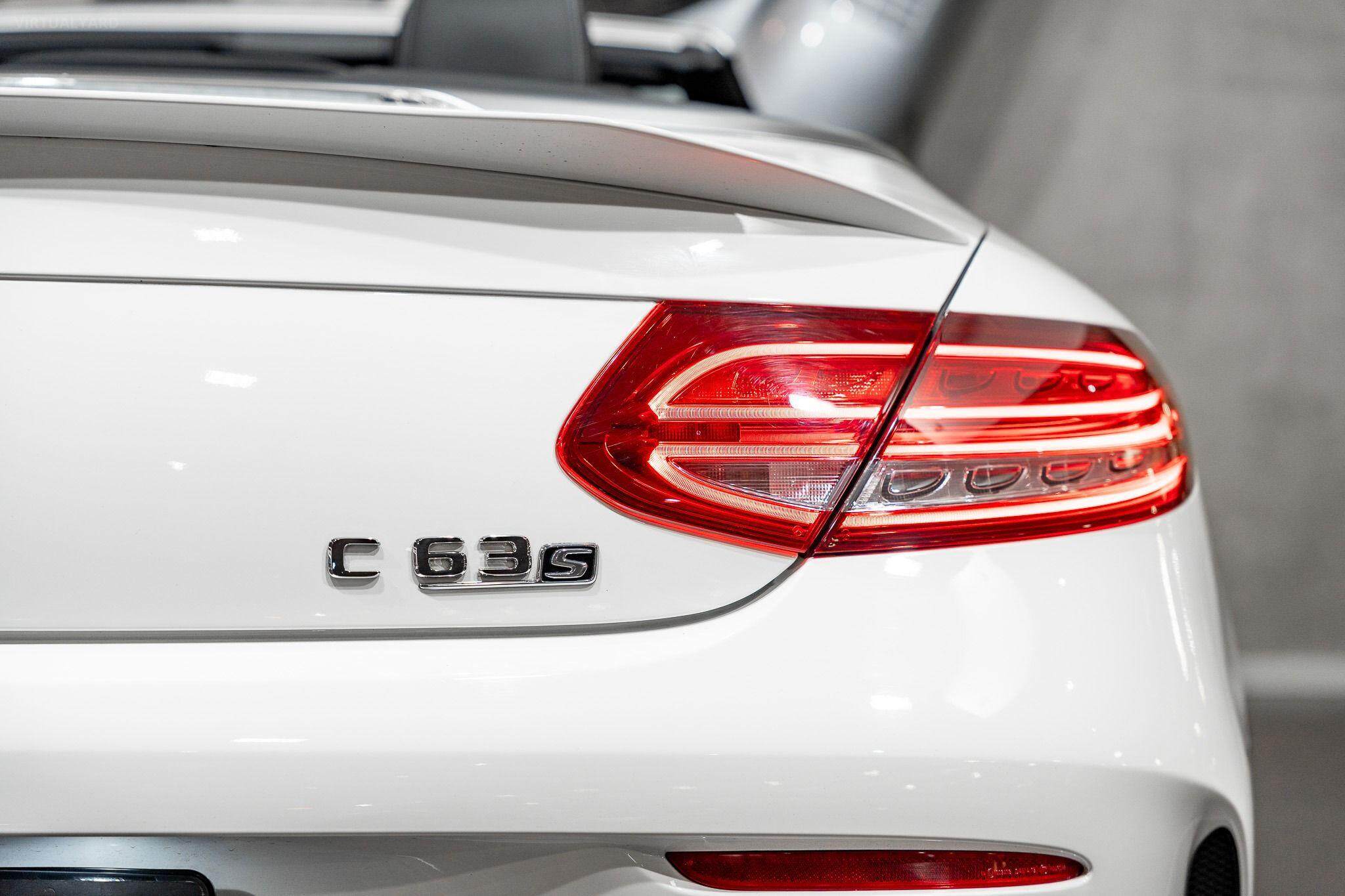 2016 Mercedes-Benz C-Class A205 C63 AMG S Cabriolet 2dr SPEEDSHIFT MCT 7sp 4.0TT [Jan] 