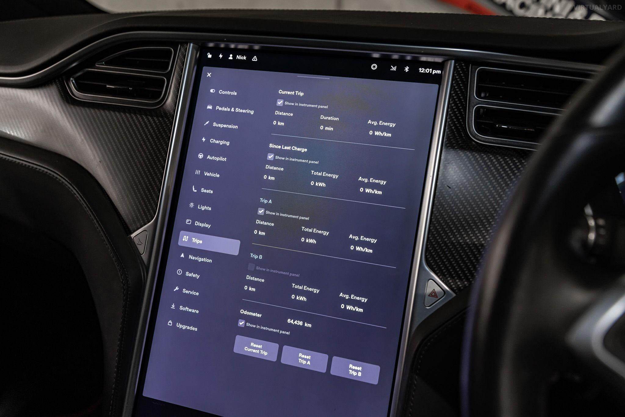 2017 Tesla Model X 90D Wagon 5dr Reduction Gear 1sp AWD AC315kW 