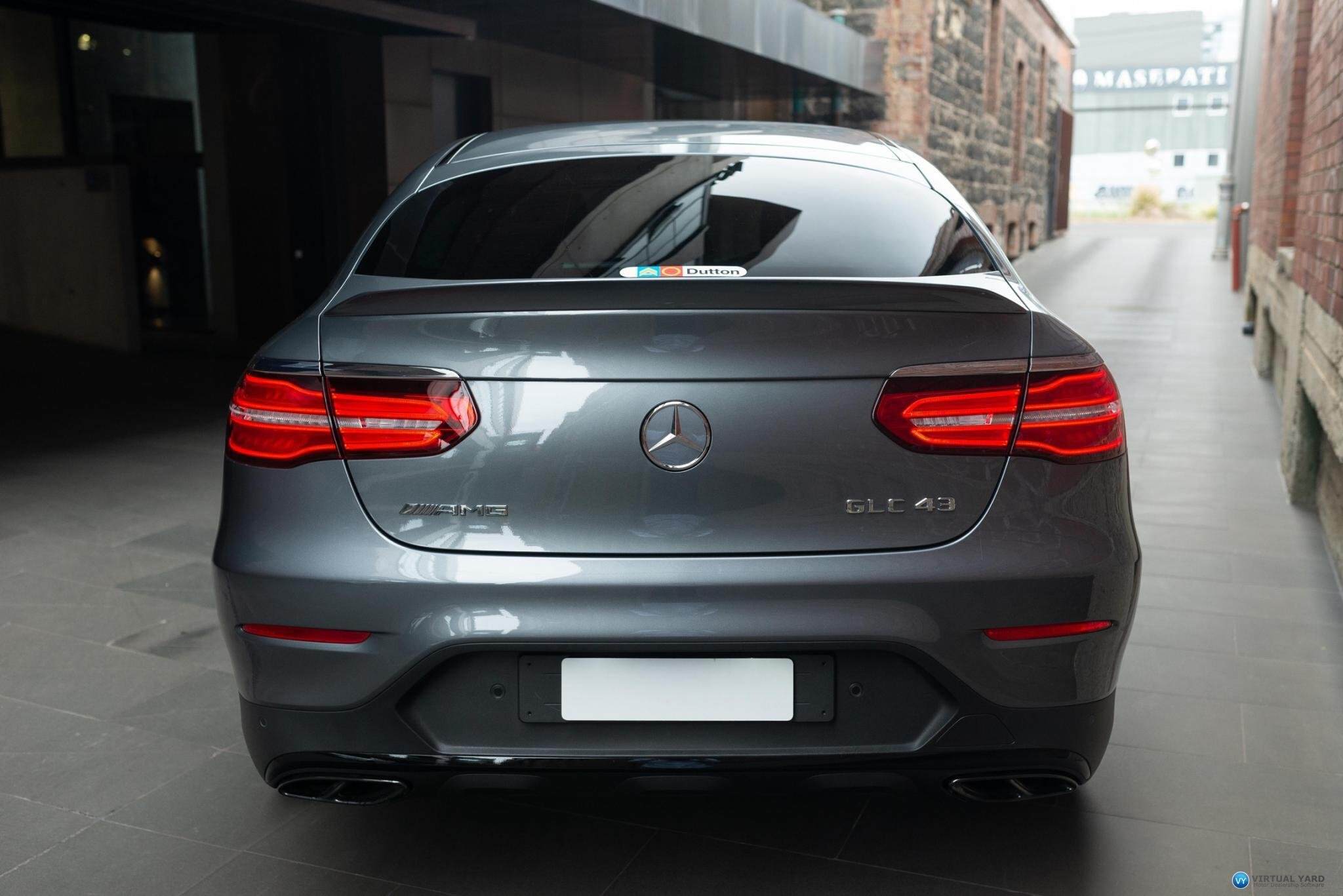 2019 Mercedes-Benz GLC-Class C253 GLC43 AMG Coupe 5dr 9G-TRONIC 9sp 4MATIC 3.0TT 