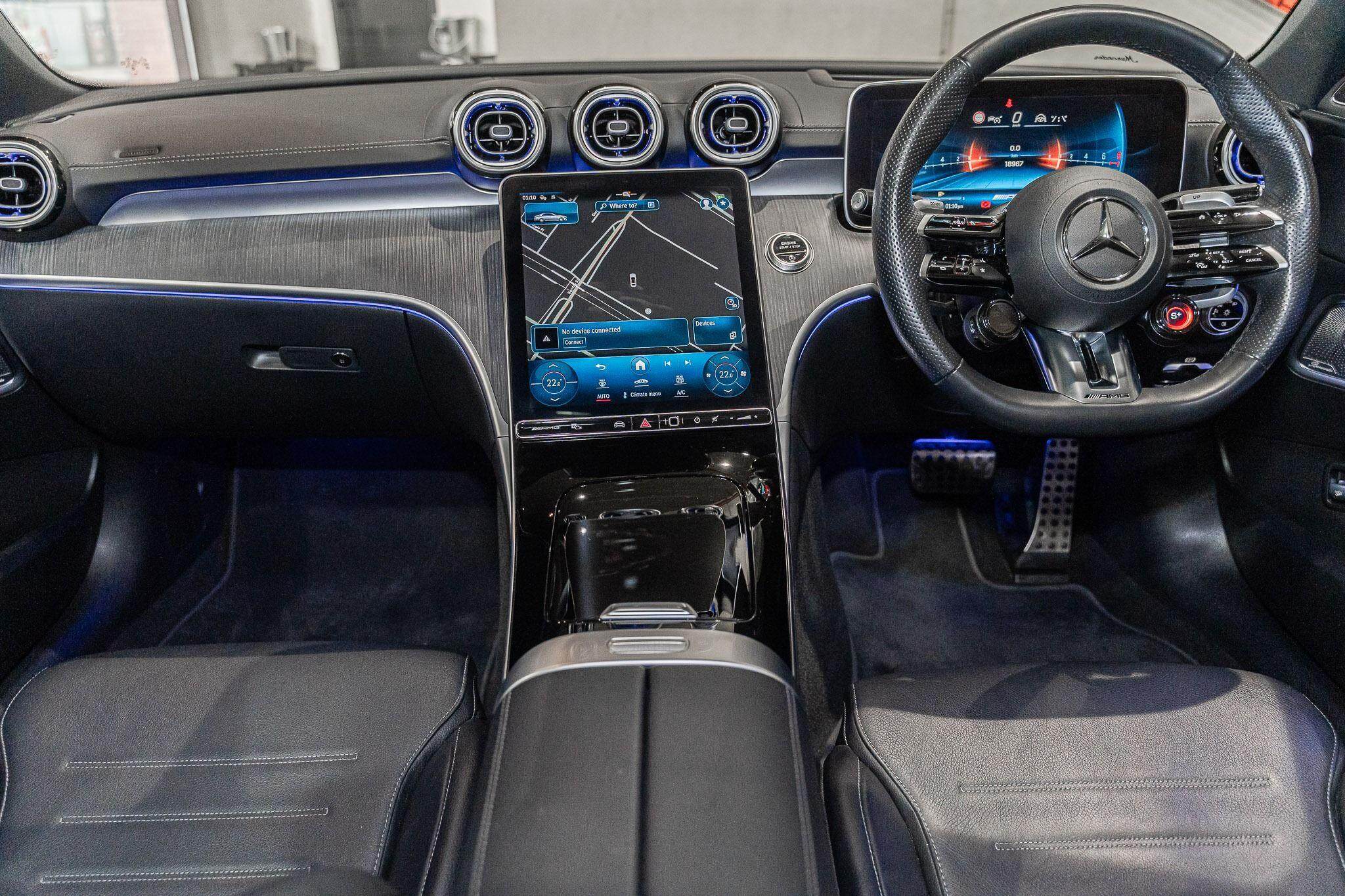 2023 Mercedes-Benz C-Class W206 C43 AMG Sedan 4dr SPEEDSHIFT MCT 9sp 4MATIC 2.0TeC/10kW 