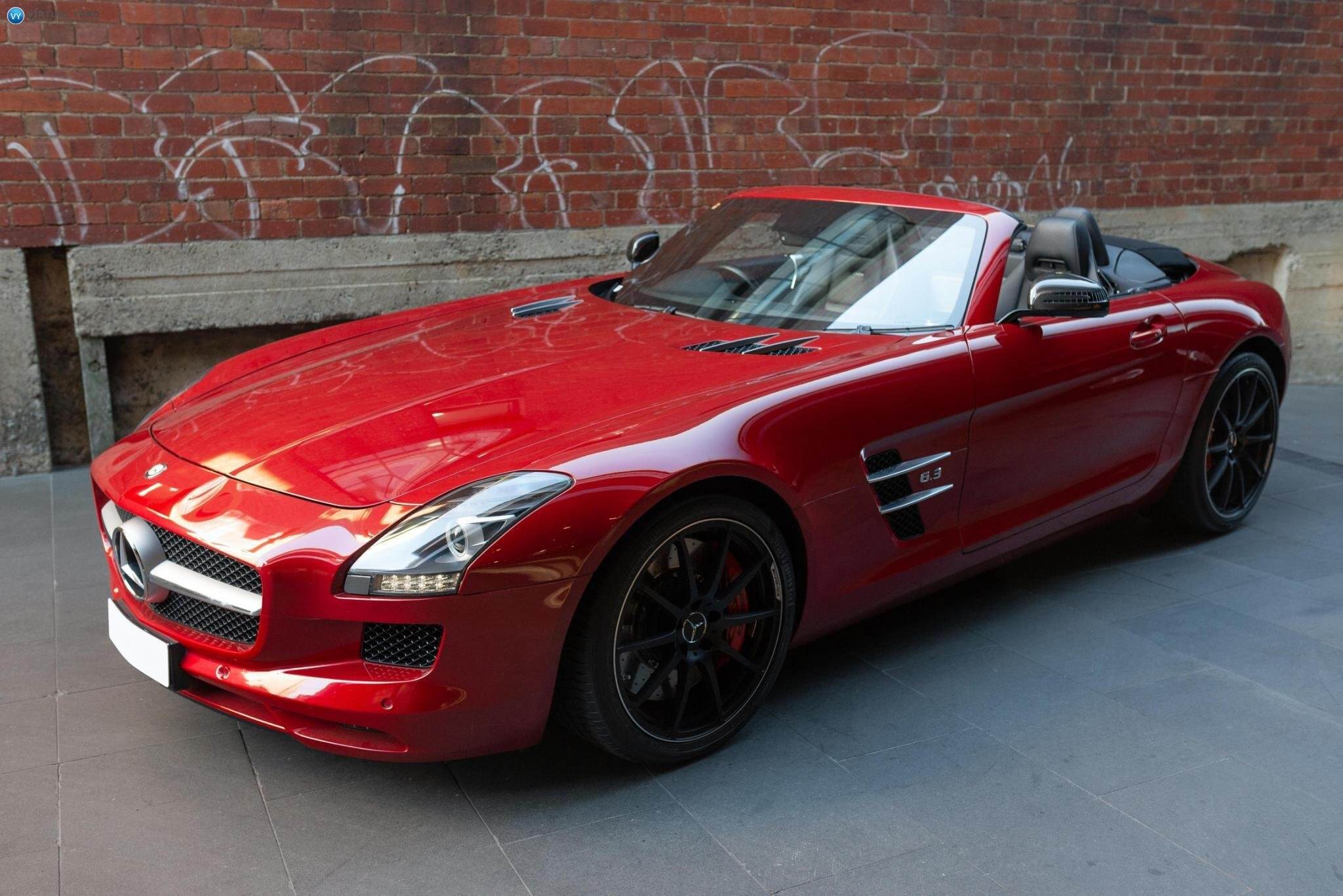 2011 Mercedes-Benz SLS R197 AMG Roadster 2dr SPEEDSHIFT DCT 7sp 6.3i 