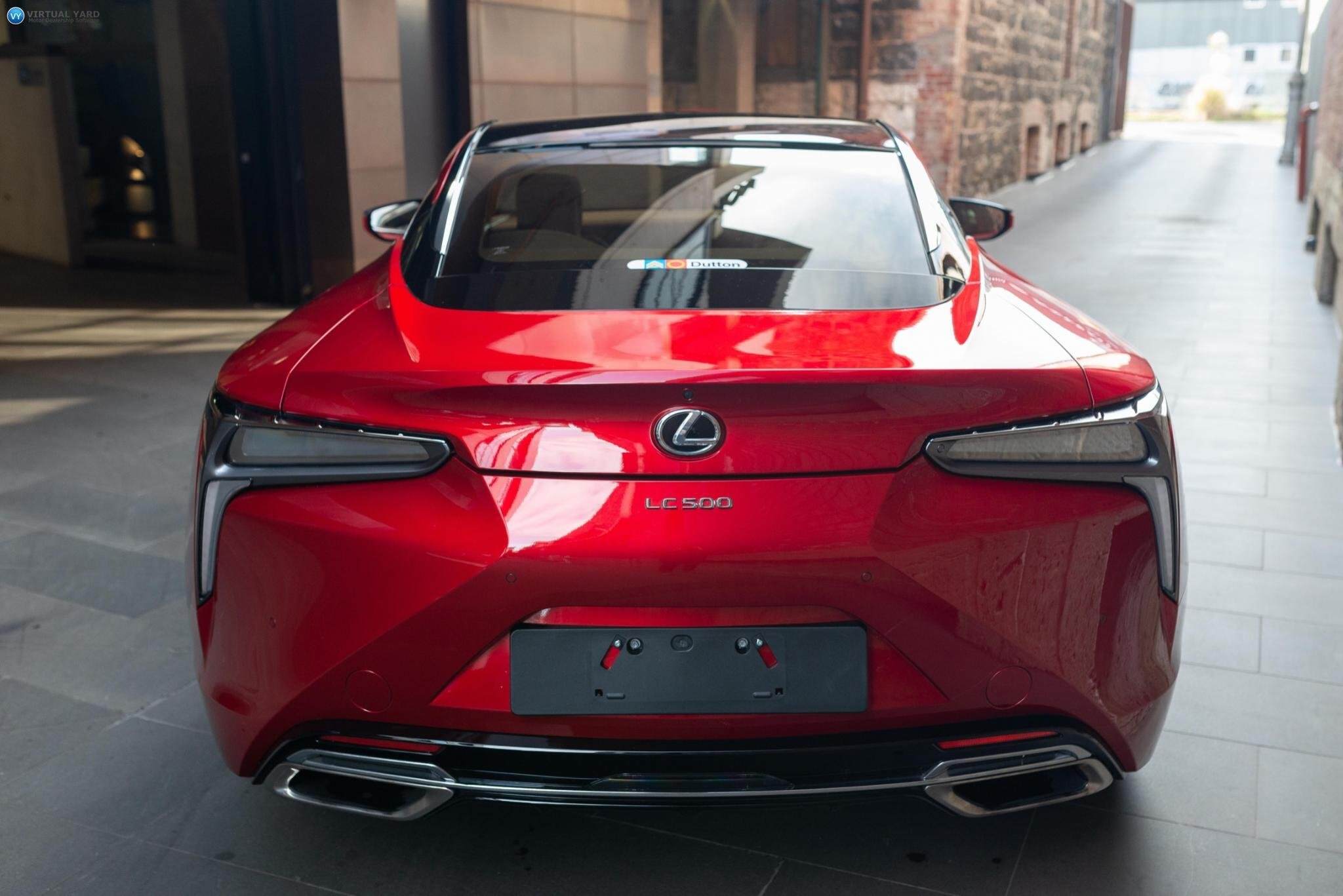 2017 Lexus LC URZ100R LC500 Coupe 2dr Spts Auto 10sp, 5.0i [Mar] 