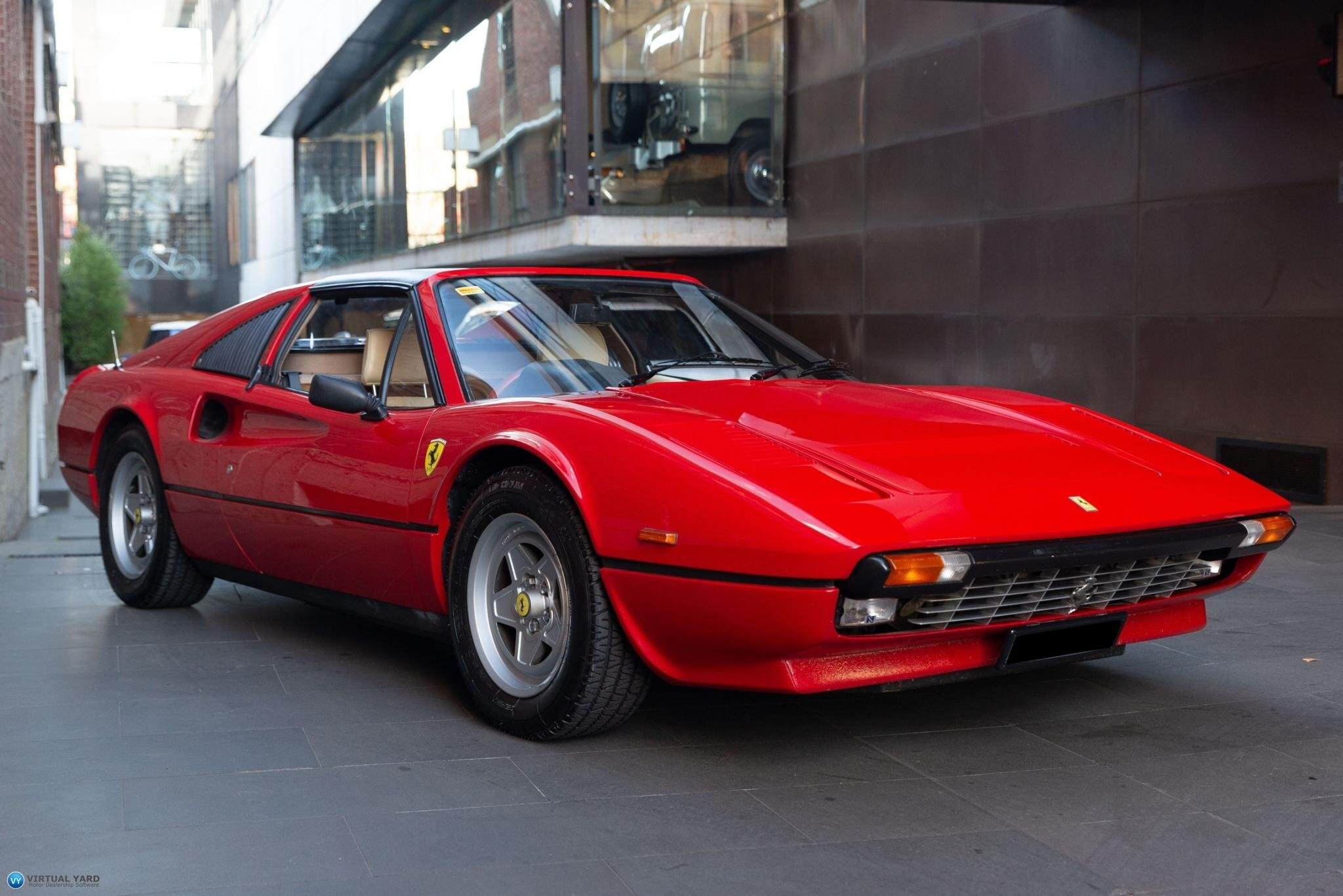 1984 Ferrari 308 GT GTSi Targa 2dr Man 5sp 3.0i 