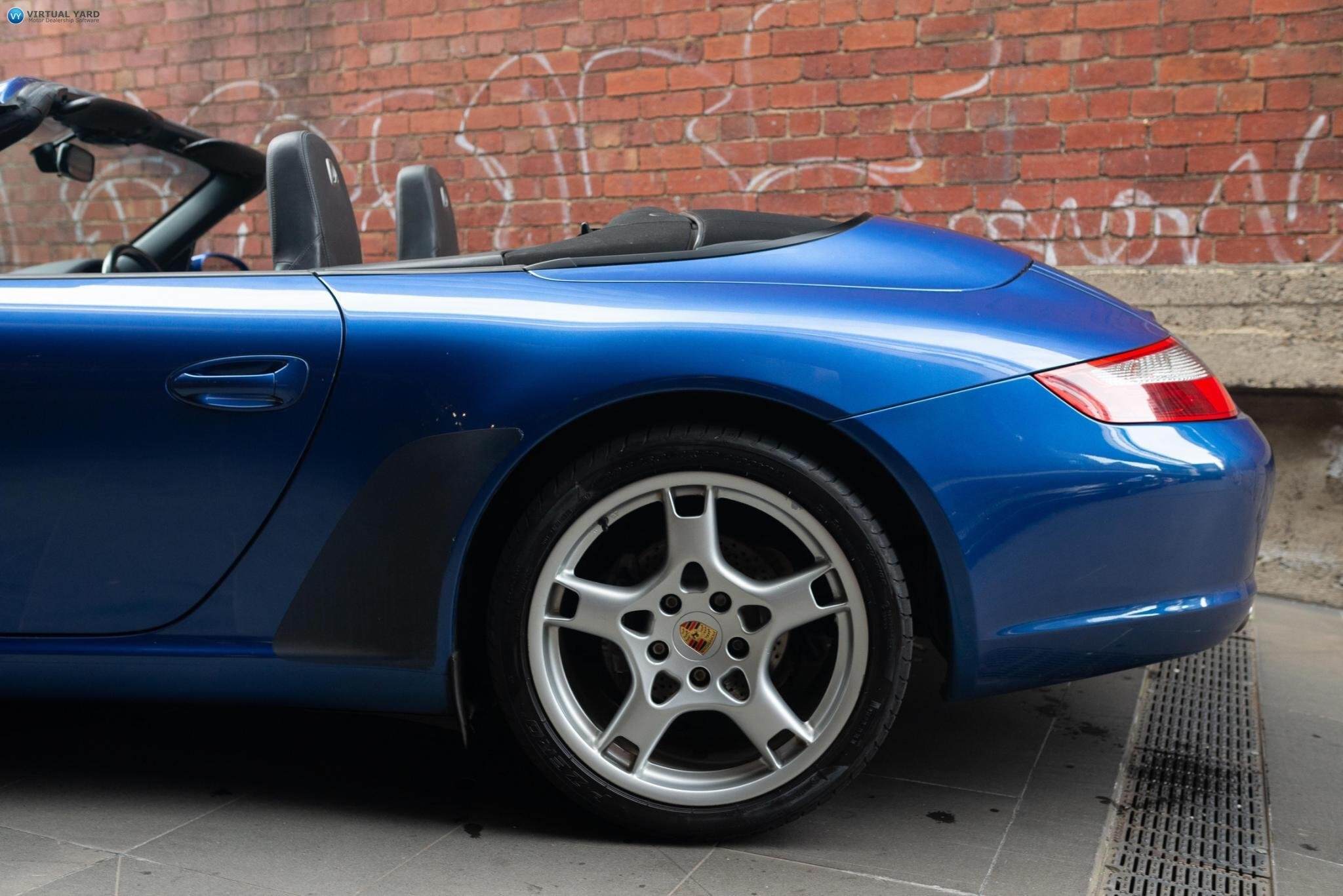 2005 Porsche 911 Carrera 997 Cabriolet 2dr Spts Auto 5sp 3.6i 