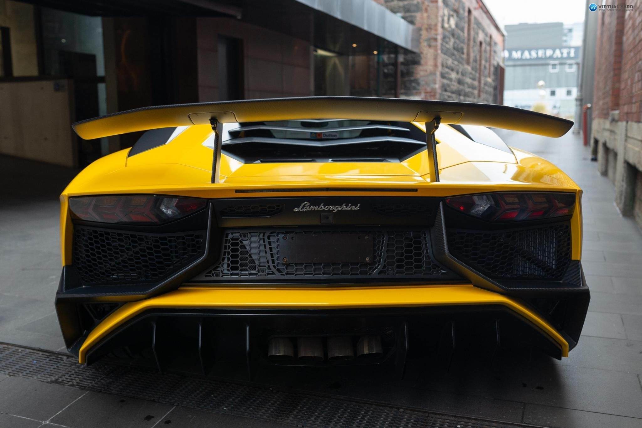 2015 Lamborghini Aventador 834 LP750-4 Superveloce Coupe 2dr ISR 7sp AWD 6.5i [MY16] 