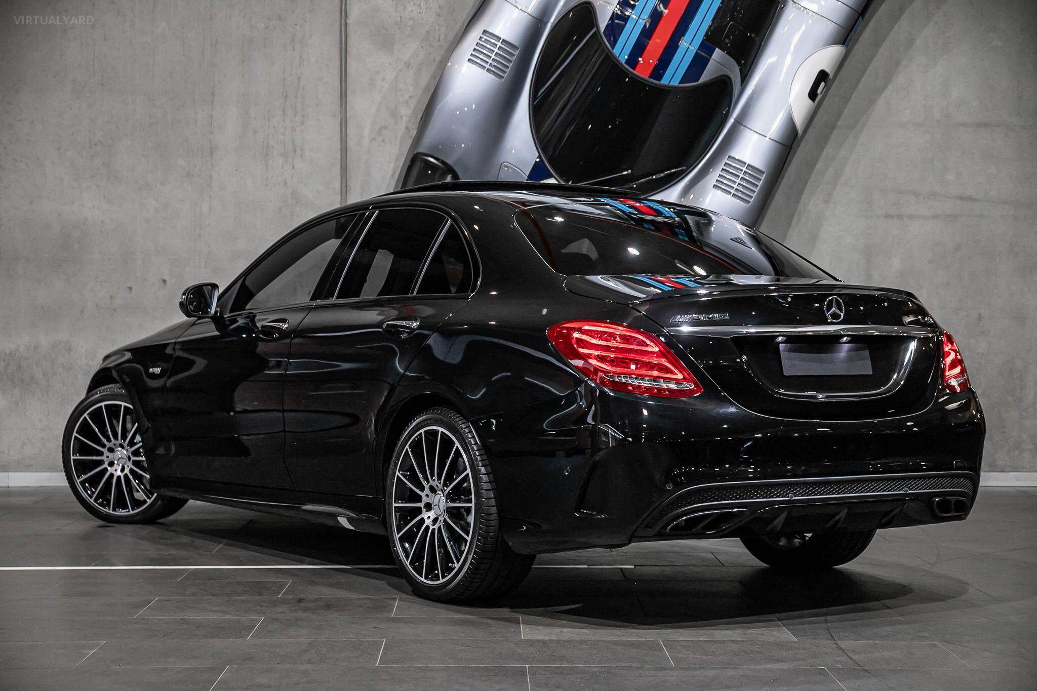 2017 Mercedes-Benz C-Class W205 C43 AMG Sedan 4dr 9G-TRONIC 9sp 4MATIC 3.0TT [Jun] 