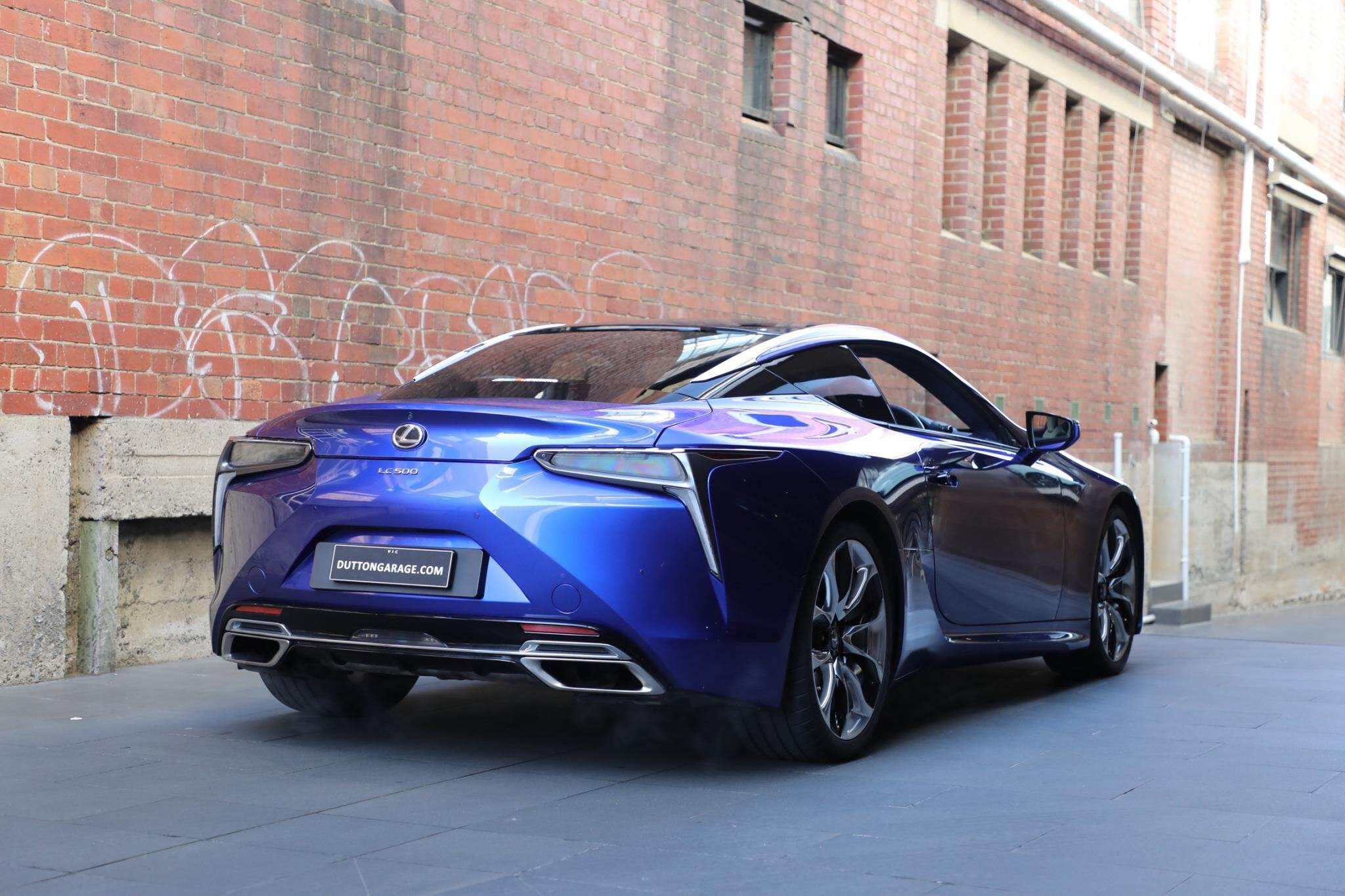 2018 Lexus LC URZ100R LC500 Morphic Blue Coupe 2dr Spts Auto 10sp, 5.0i 