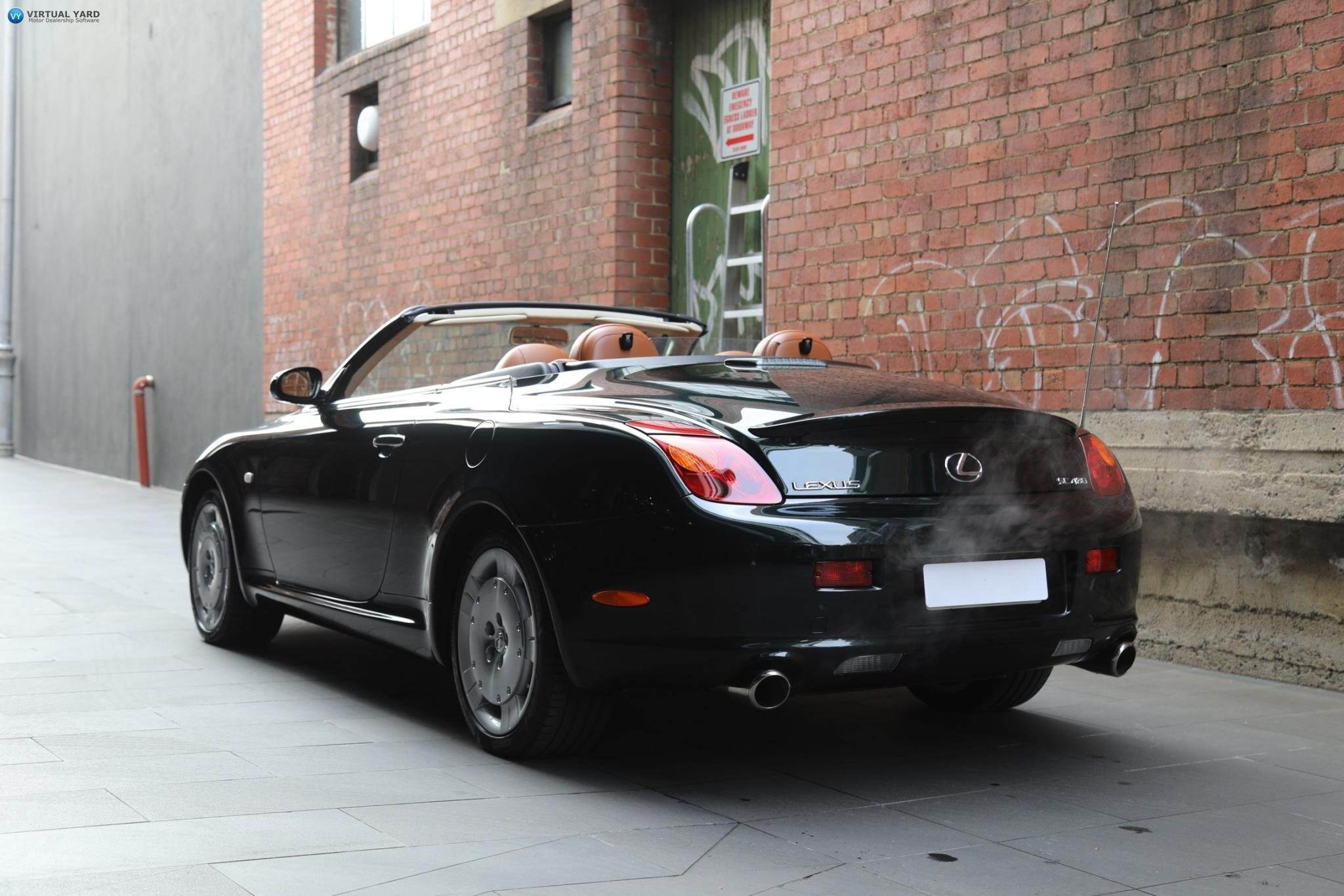 2004 Lexus SC UZZ40R SC430 Convertible 2dr Spts Auto 5sp, 4.3i [MY05] 