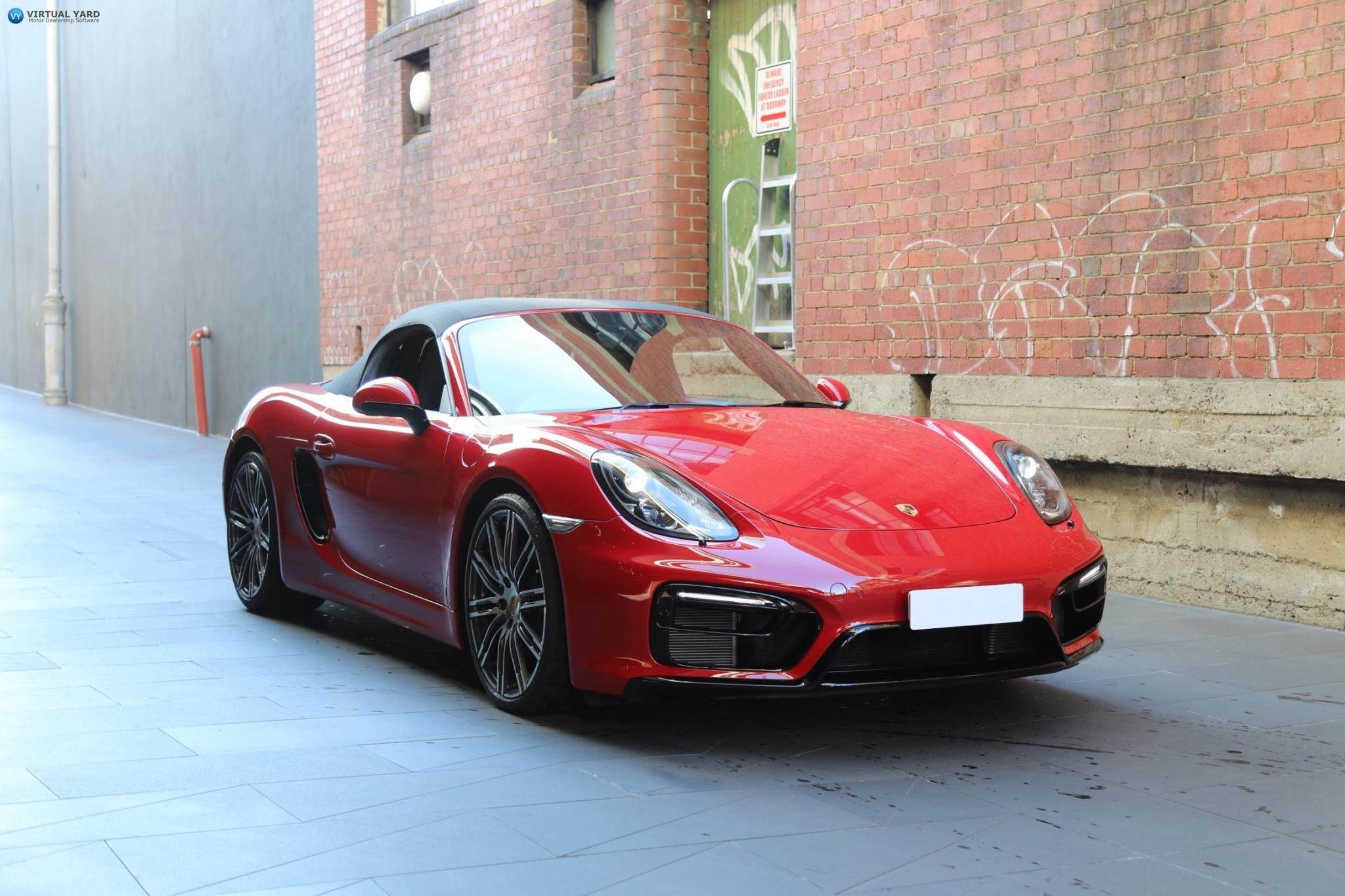 2016 Porsche Boxster 981 GTS Convertible 2dr PDK 7sp 3.4i [MY16] 