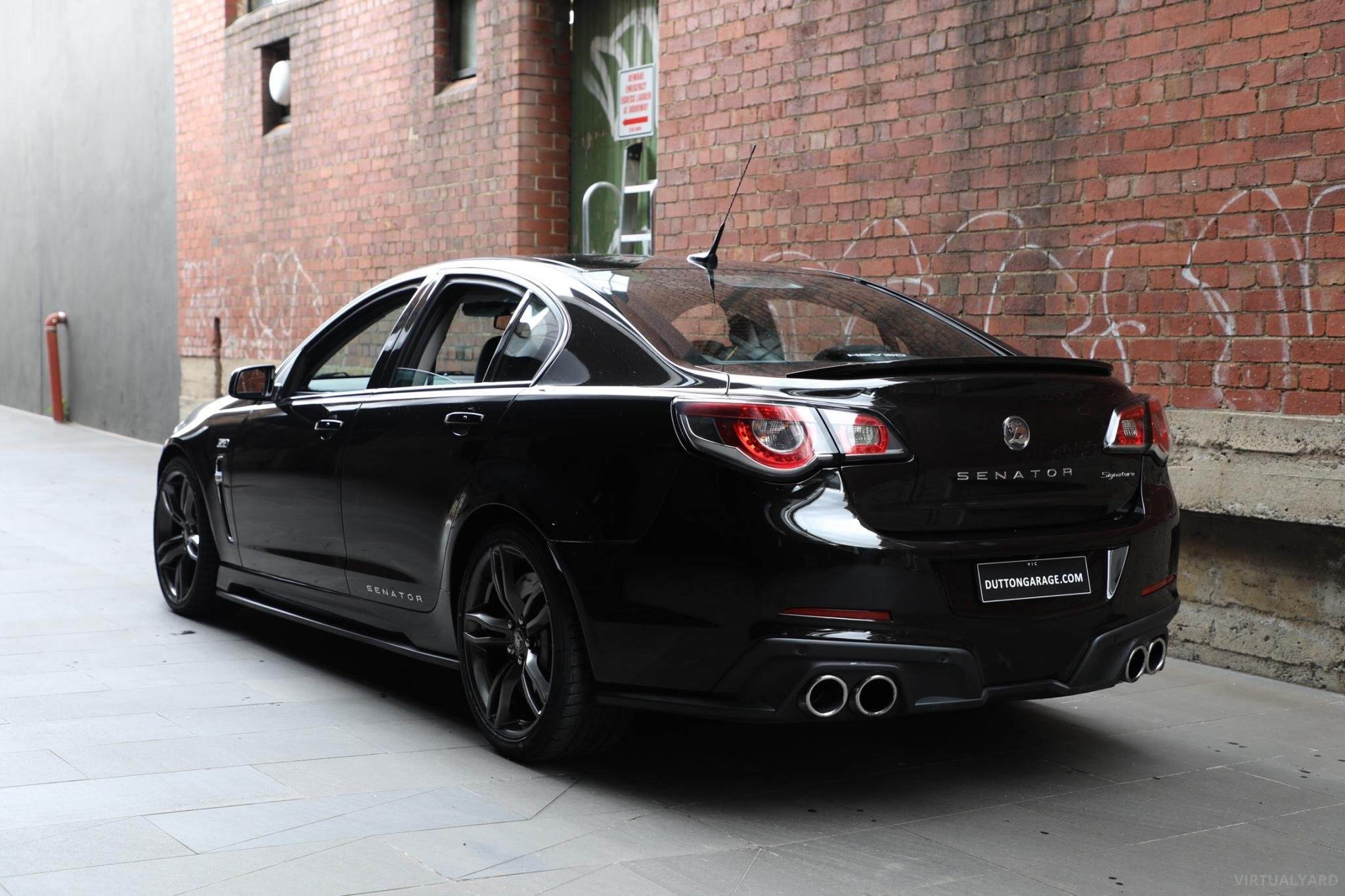 2017 Holden Special Vehicles Senator GEN-F2 Signature Sedan 4dr Spts Auto 6sp 6.2SC [MY17] 