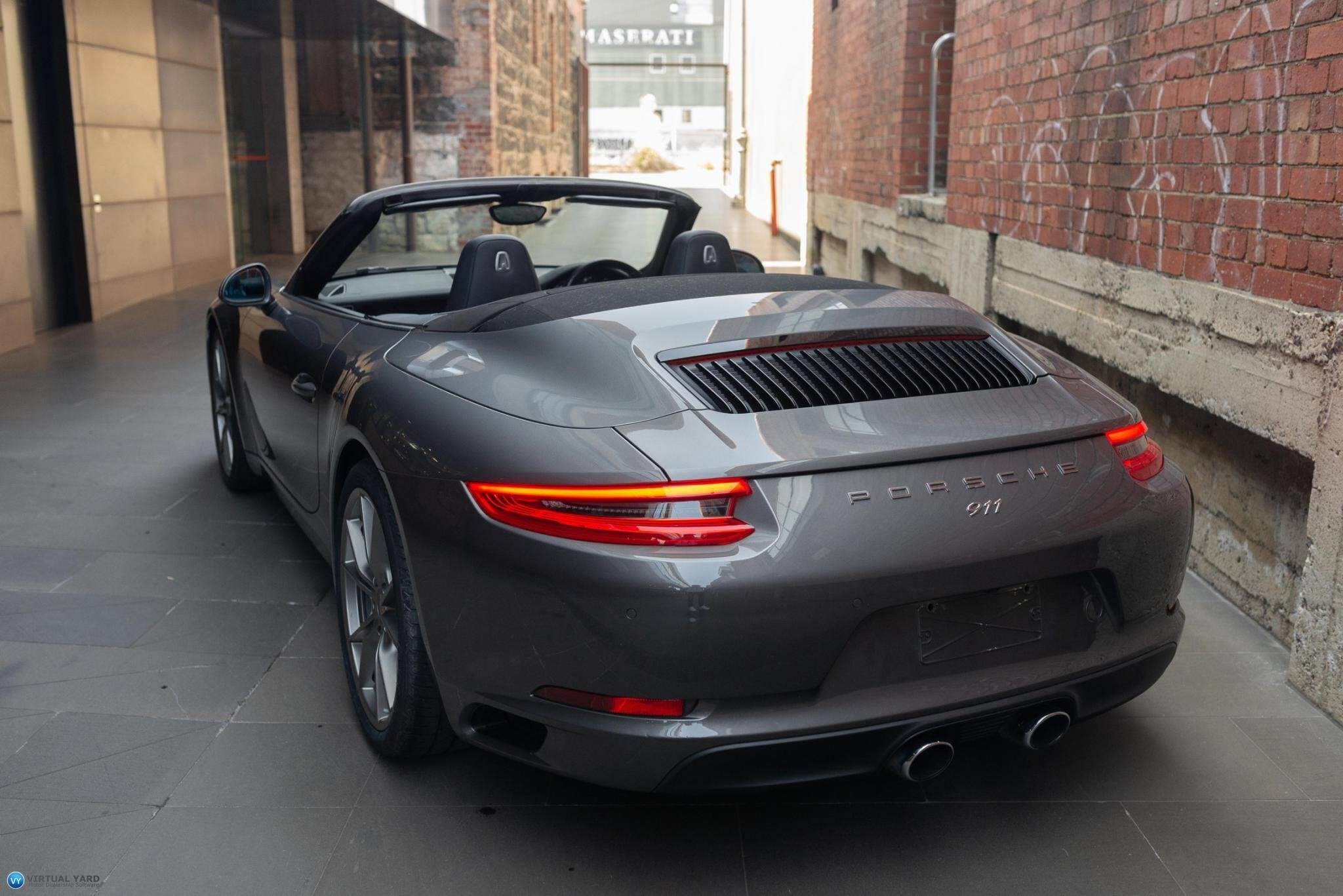 2015 Porsche 911 991 Carrera Cabriolet 2dr PDK 7sp 3.0TT [MY17] 