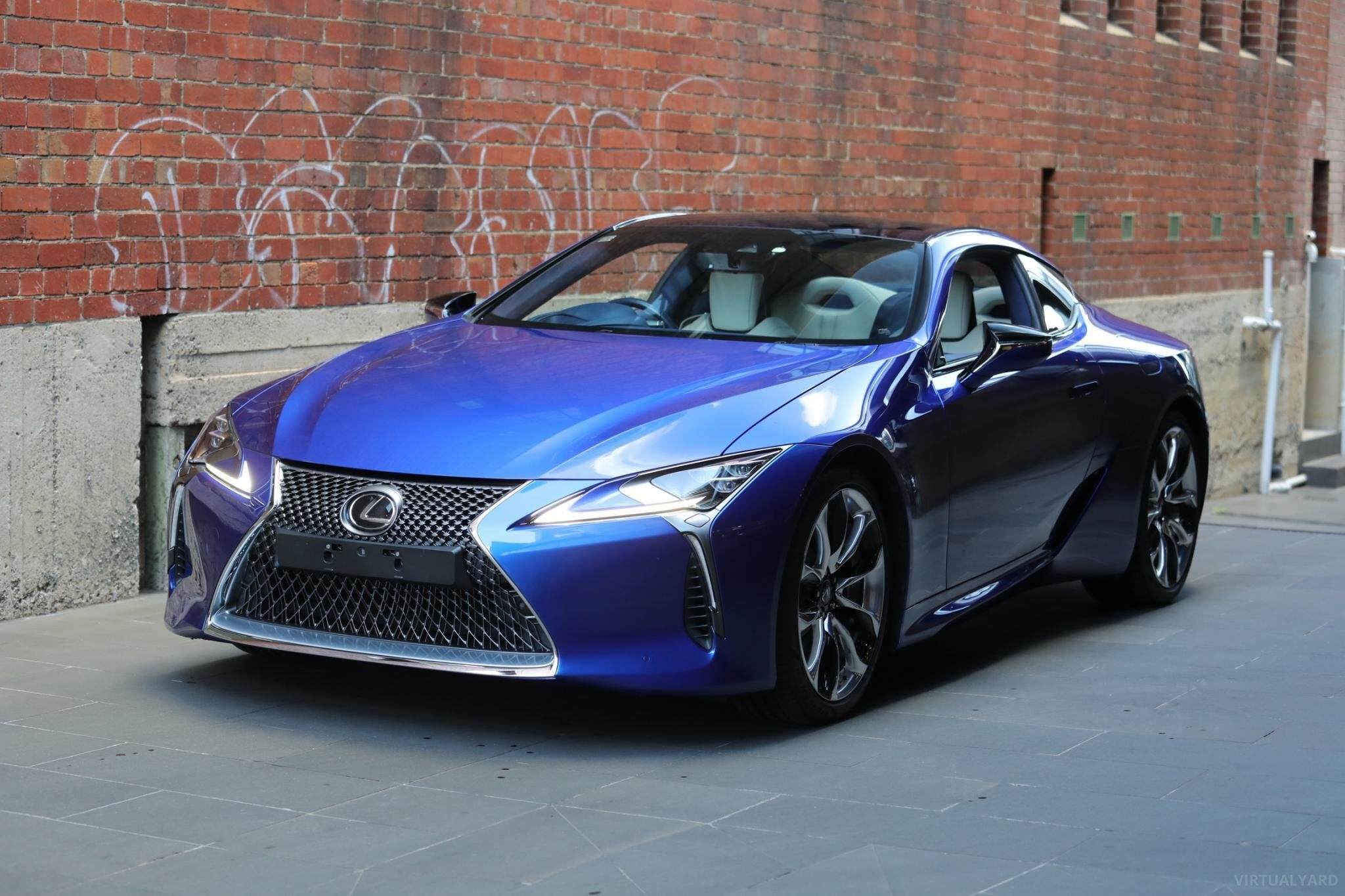 2018 Lexus LC URZ100R LC500 Morphic Blue Coupe 2dr Spts Auto 10sp, 5.0i 