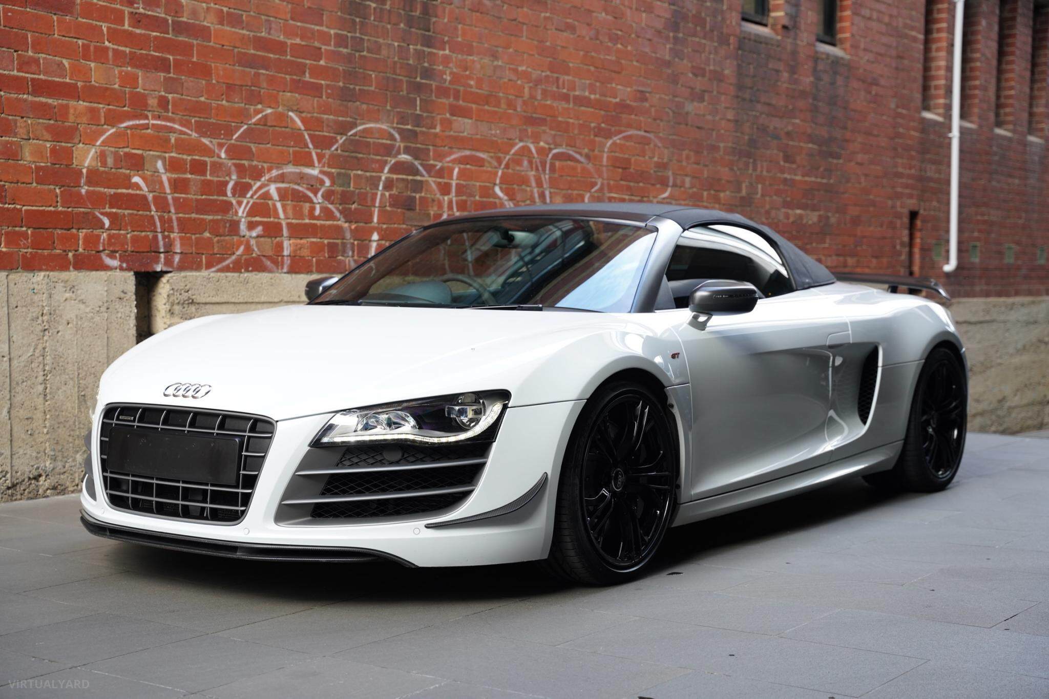 2012 Audi R8 GT Spyder 2dr SA SCT 6sp quattro 5.2i [MY12] 