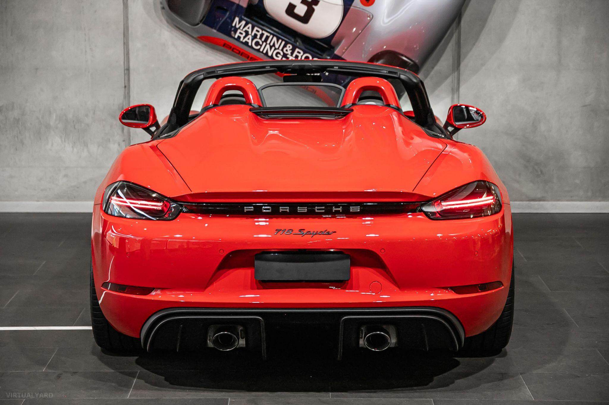 2021 Porsche 718 982 Spyder Convertible 2dr Man 6sp 4.0i [MY21] 