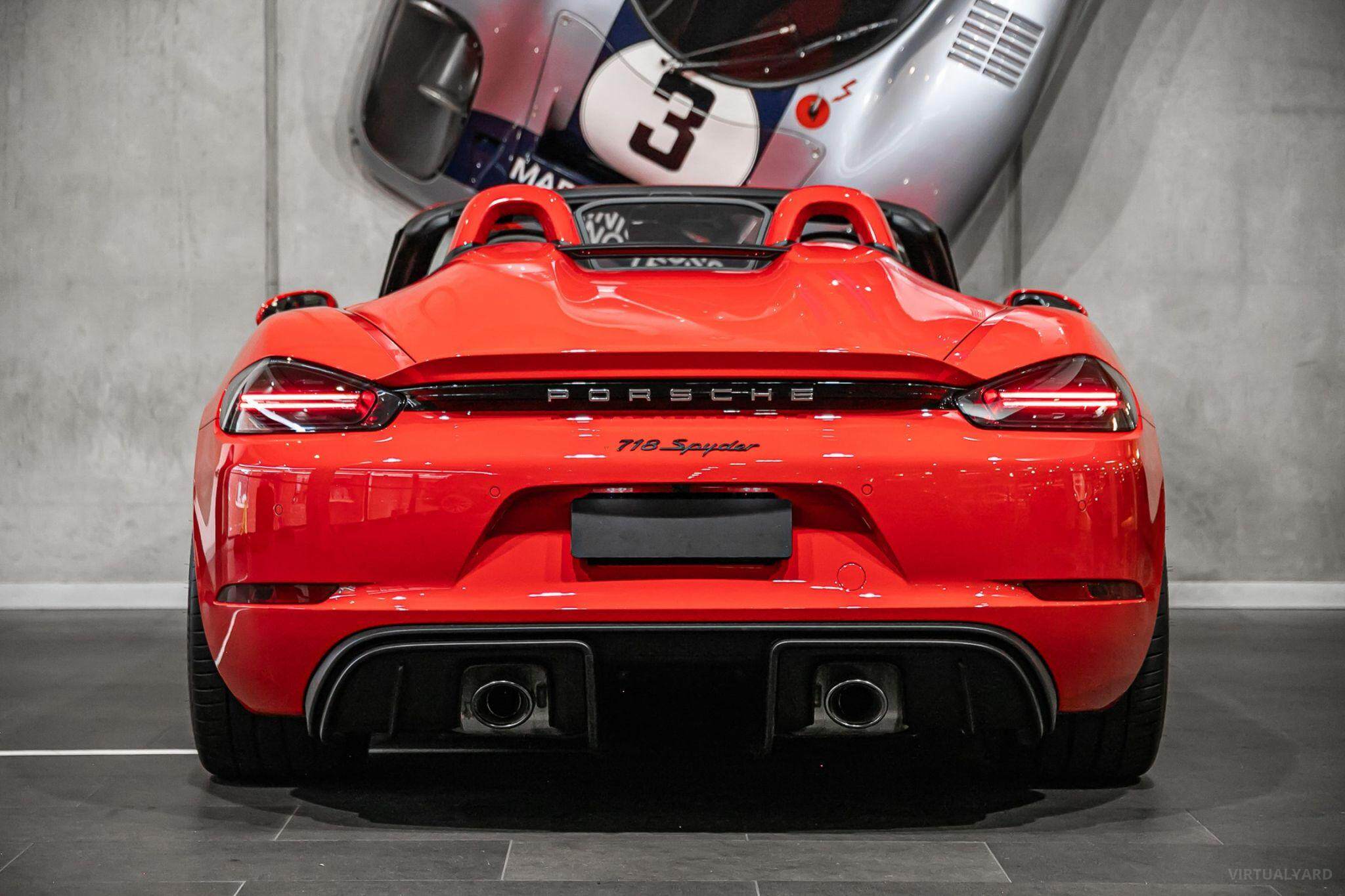 2021 Porsche 718 982 Spyder Convertible 2dr Man 6sp 4.0i [MY21] 